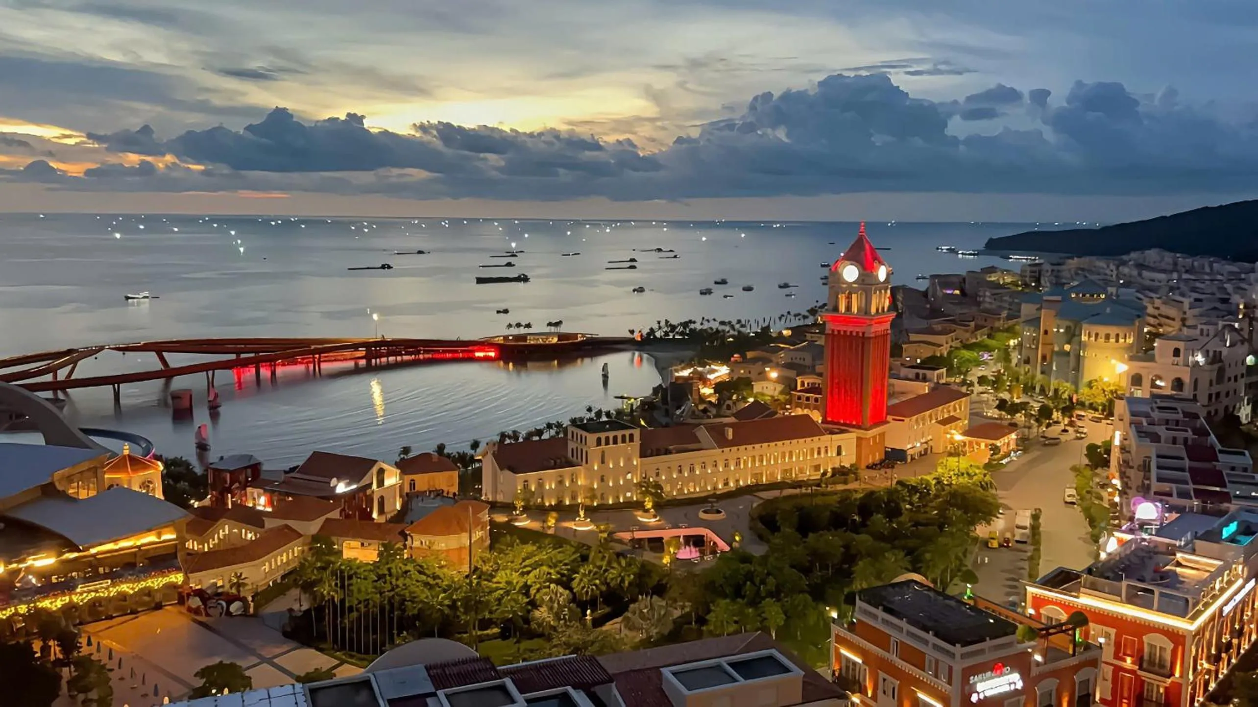 View (from property/room) in Elyday Apartment Hillside Phu Quoc - Sea & Firework view