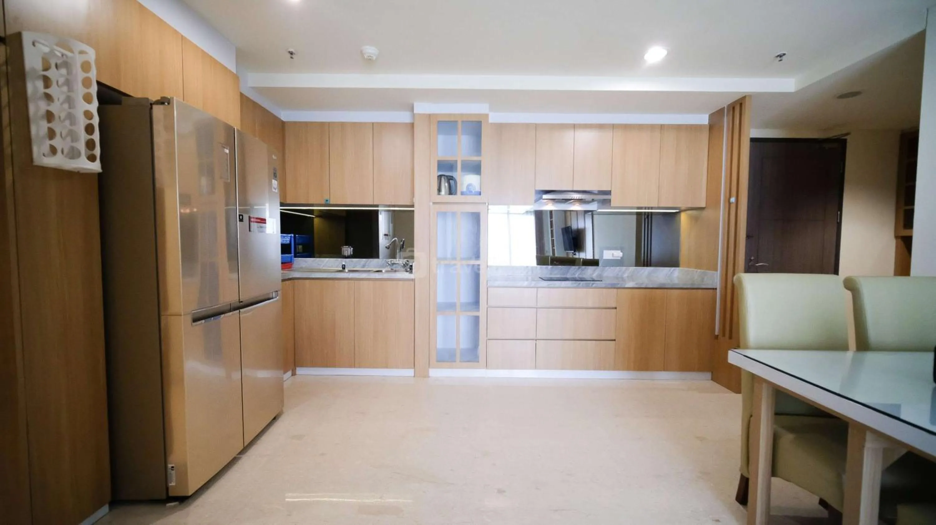 Bed in Best Location and Strategic 2BR at Praxis Apartment By Travelio