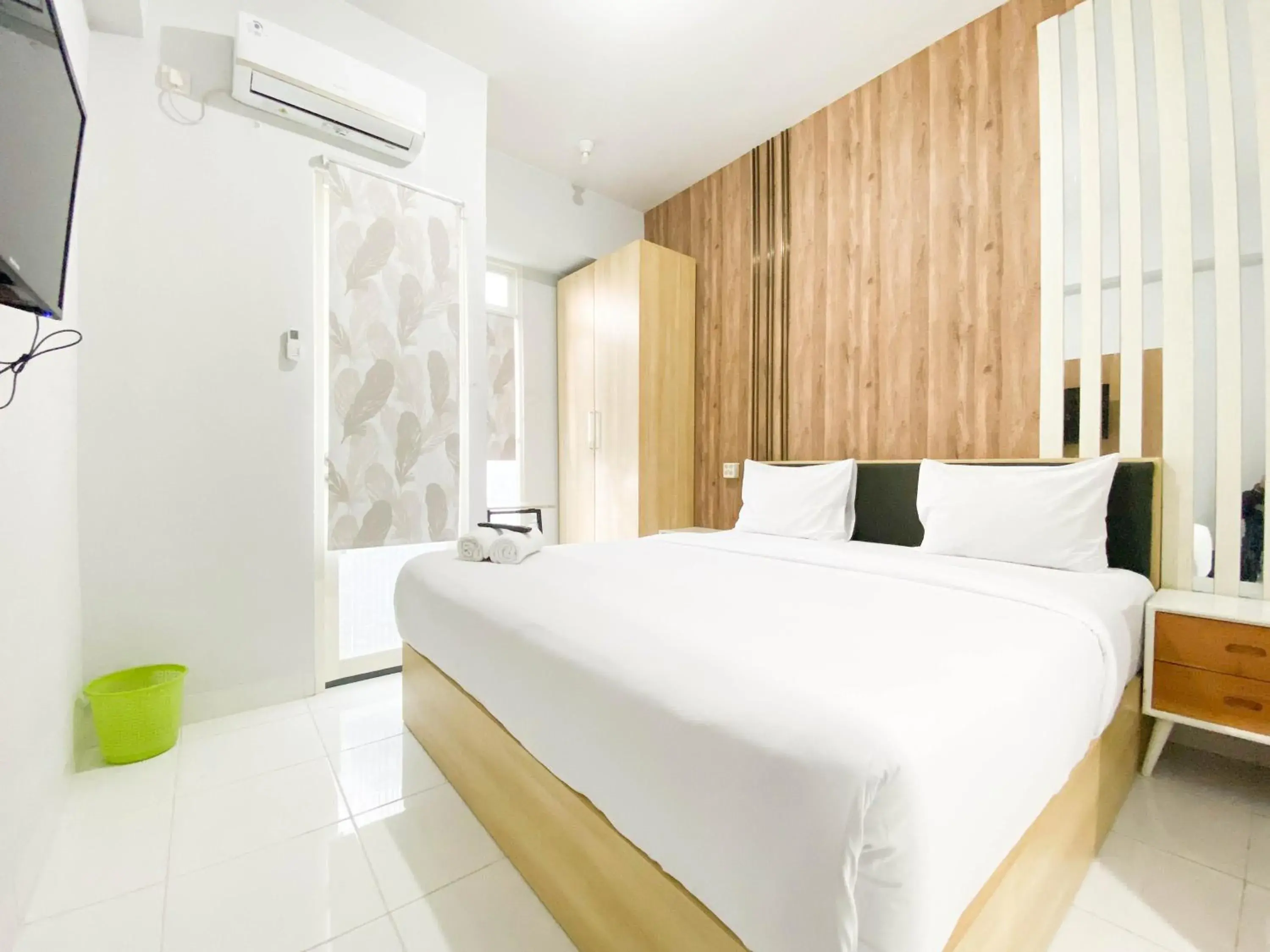Homey 1BR without Living Room at Amartha View Apartment By Travelio Homey 1BR without Living Room at Amartha View Apartment By Travelio