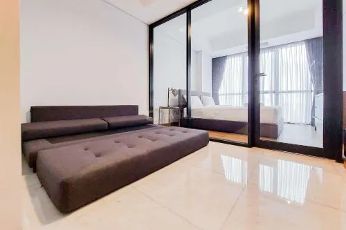 Comfort Living and Homey 1BR The Smith Alam Sutera Apartment By Travelio