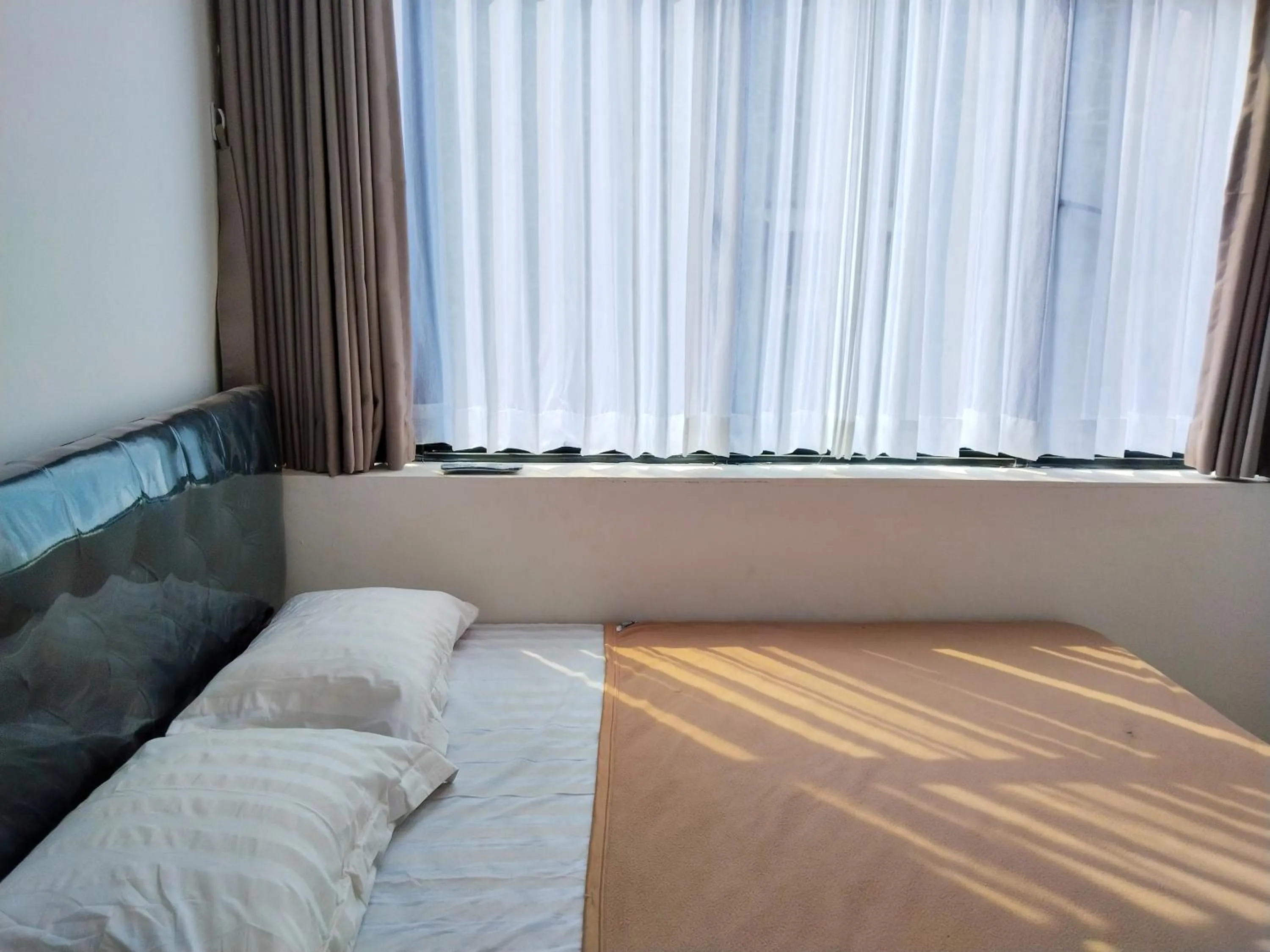 Bed in Themas Guest House