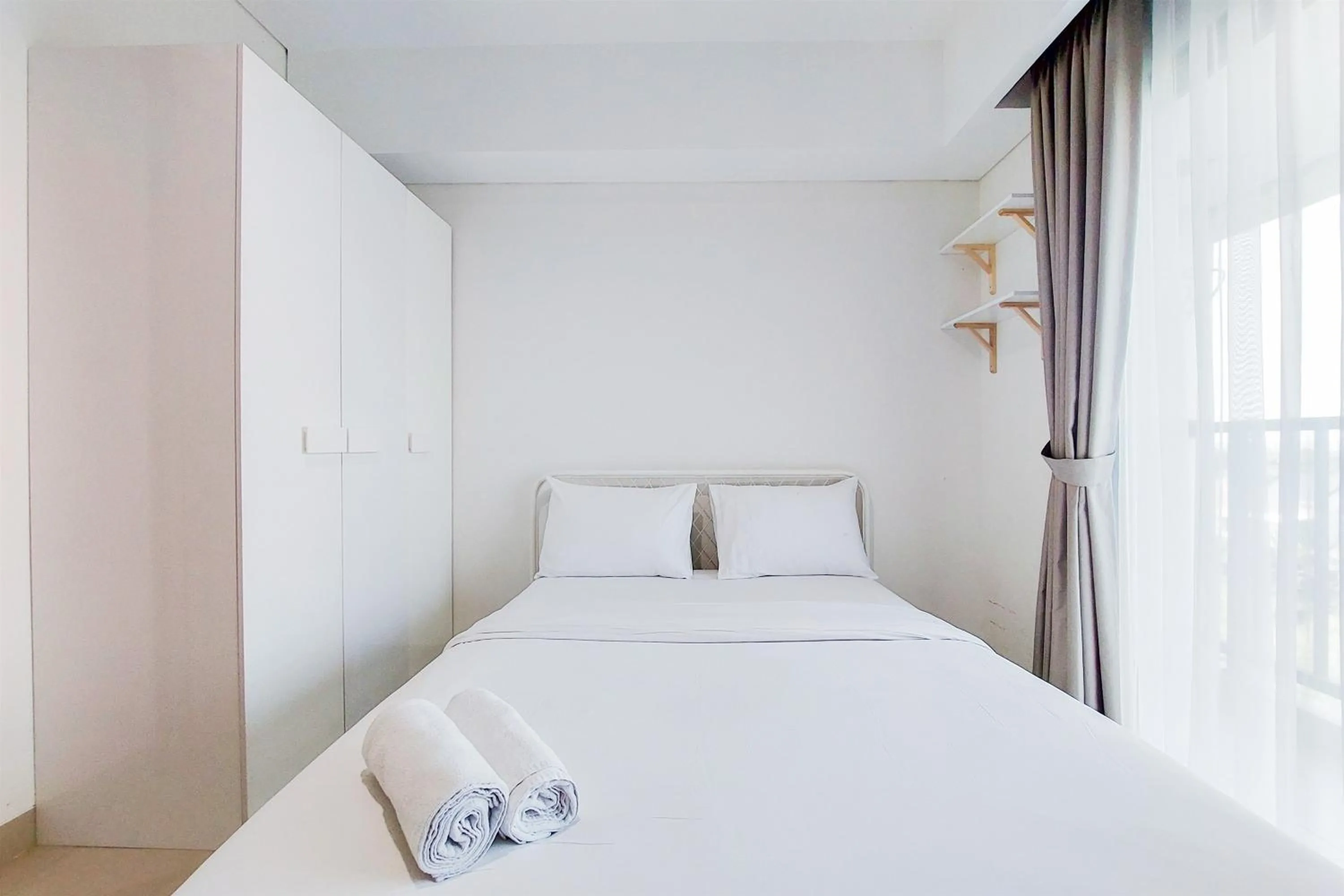 Comfort 1BR without Living Room Bintaro Embarcadero Apartment By Travelio