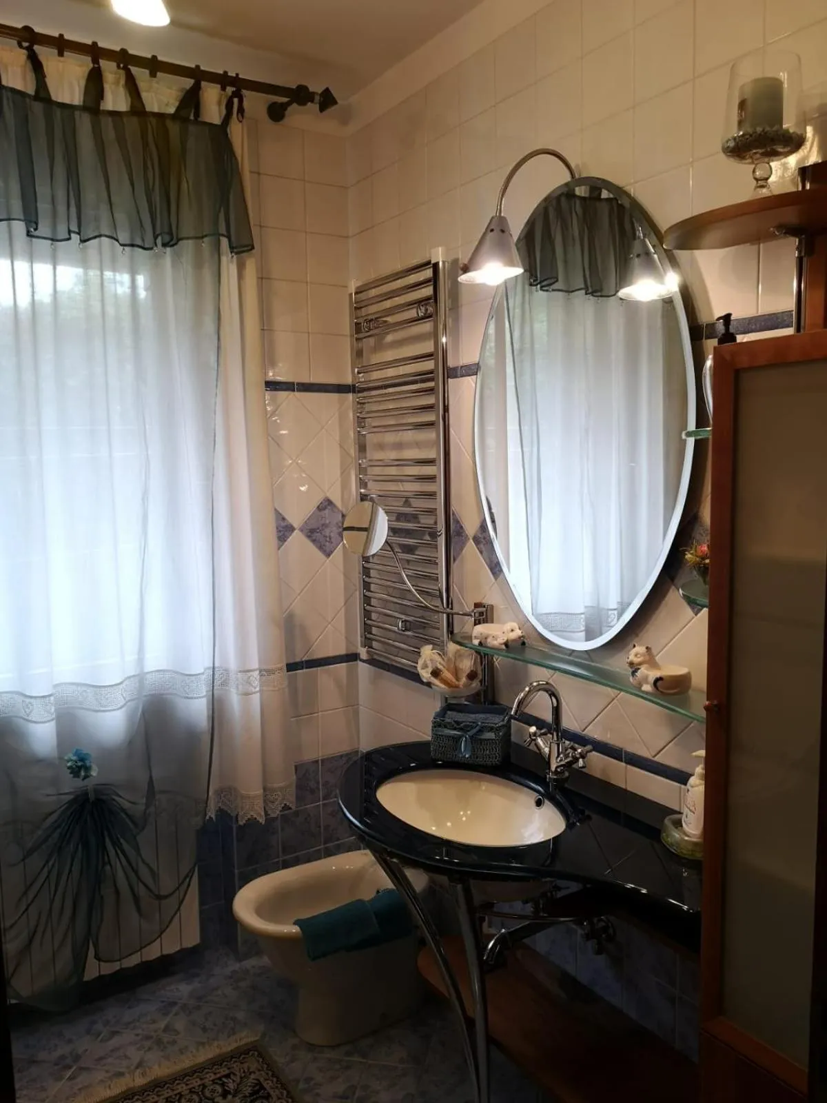 Shower in La Casa Sull'Albero