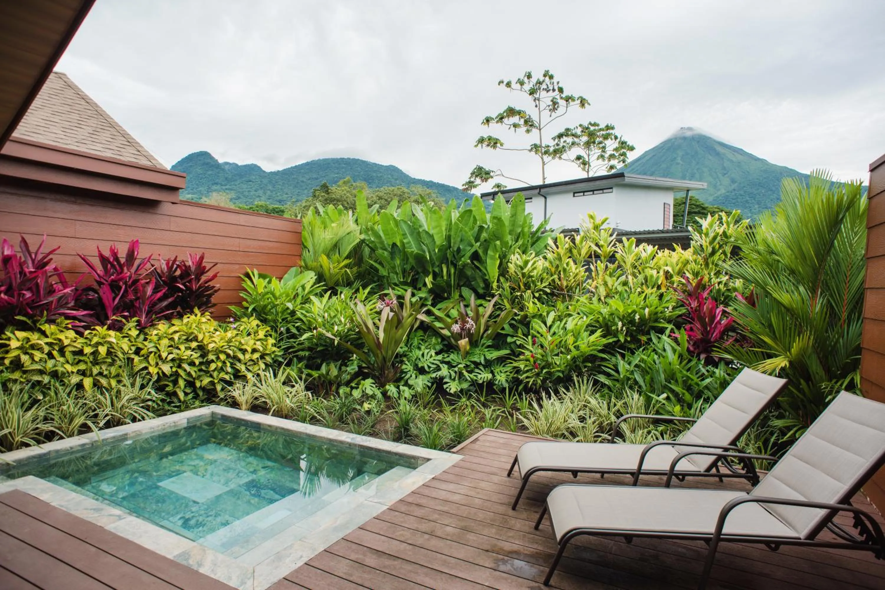 Patio in Fortuna Retreat