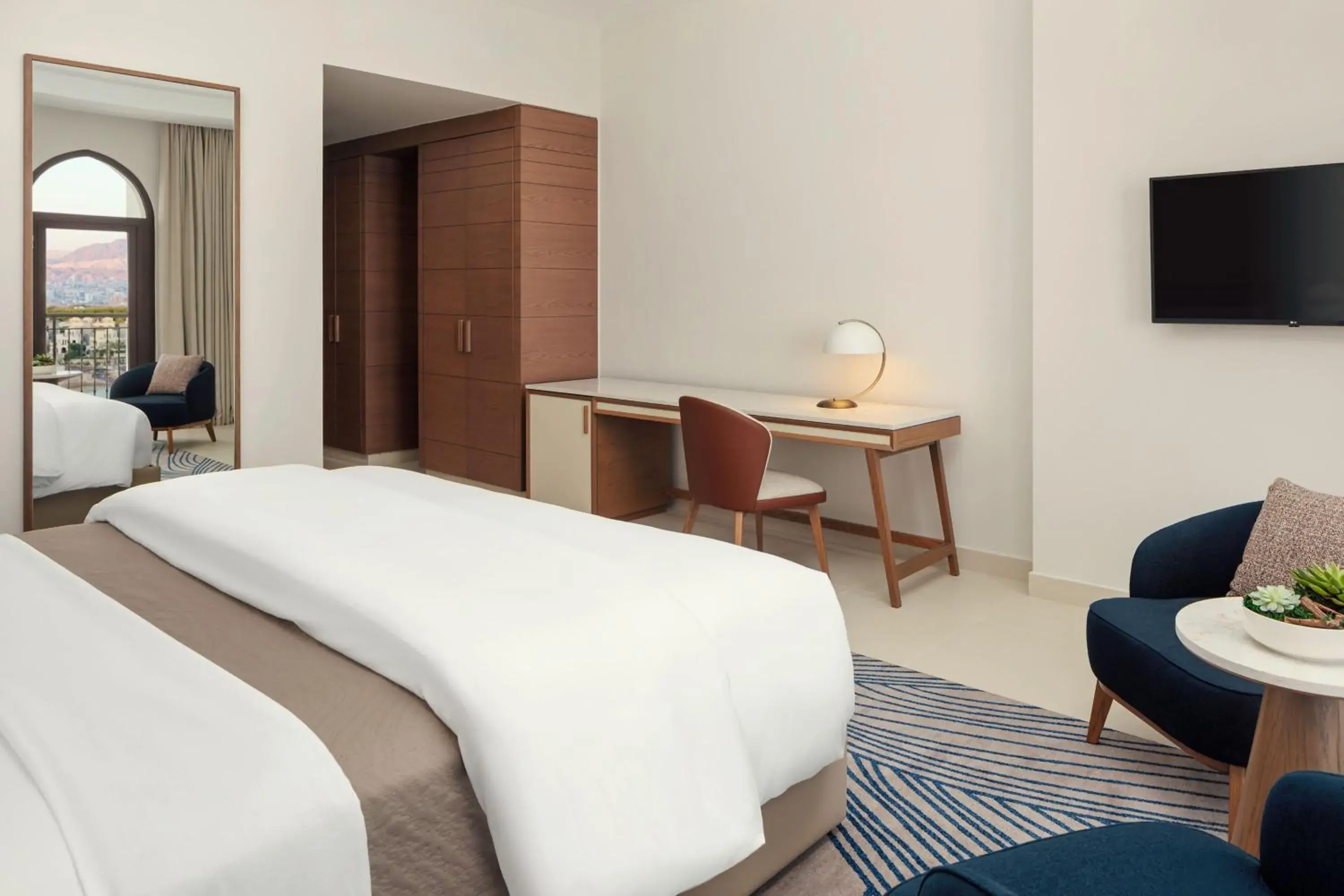 Superior King Room with Balcony - Pool View in The Westin Saraya Aqaba Resort & Spa Superior King Room with Balcony - Pool View in The Westin Saraya Aqaba Resort & Spa