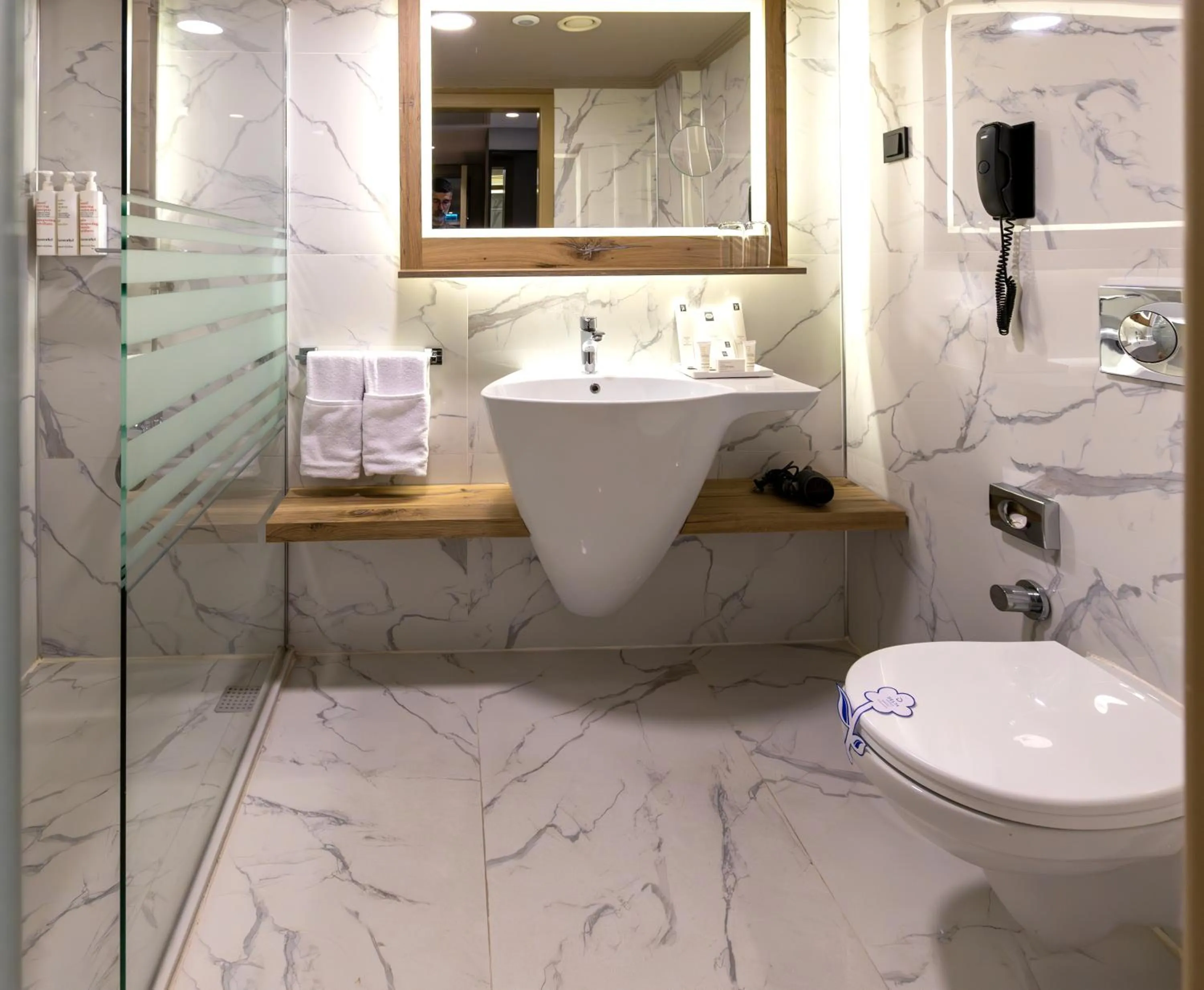 Shower in Delta Hotels by Marriott Antalya Lara - Adult Only 18 Plus