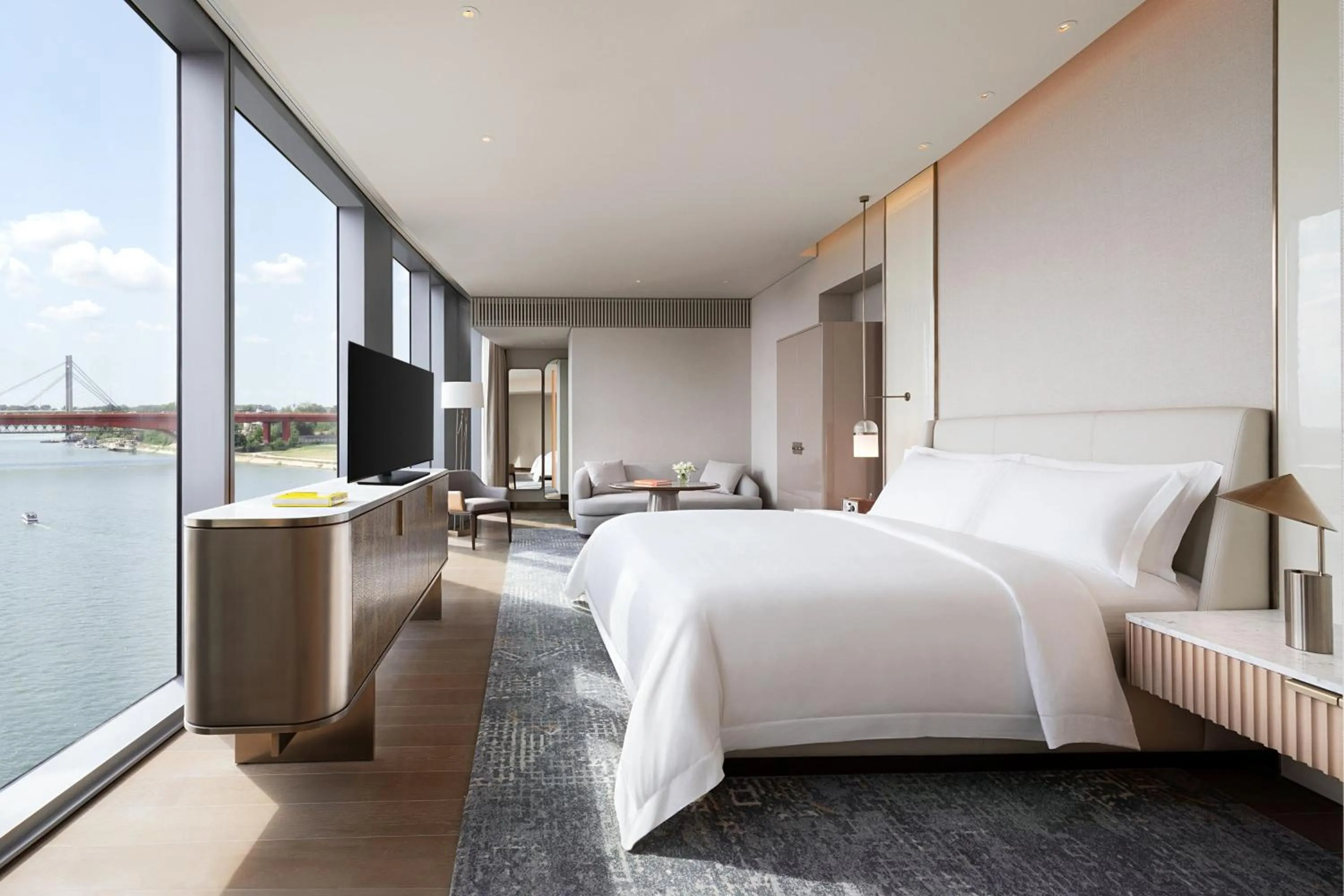 Photo of the whole room, Bed in The St. Regis Belgrade