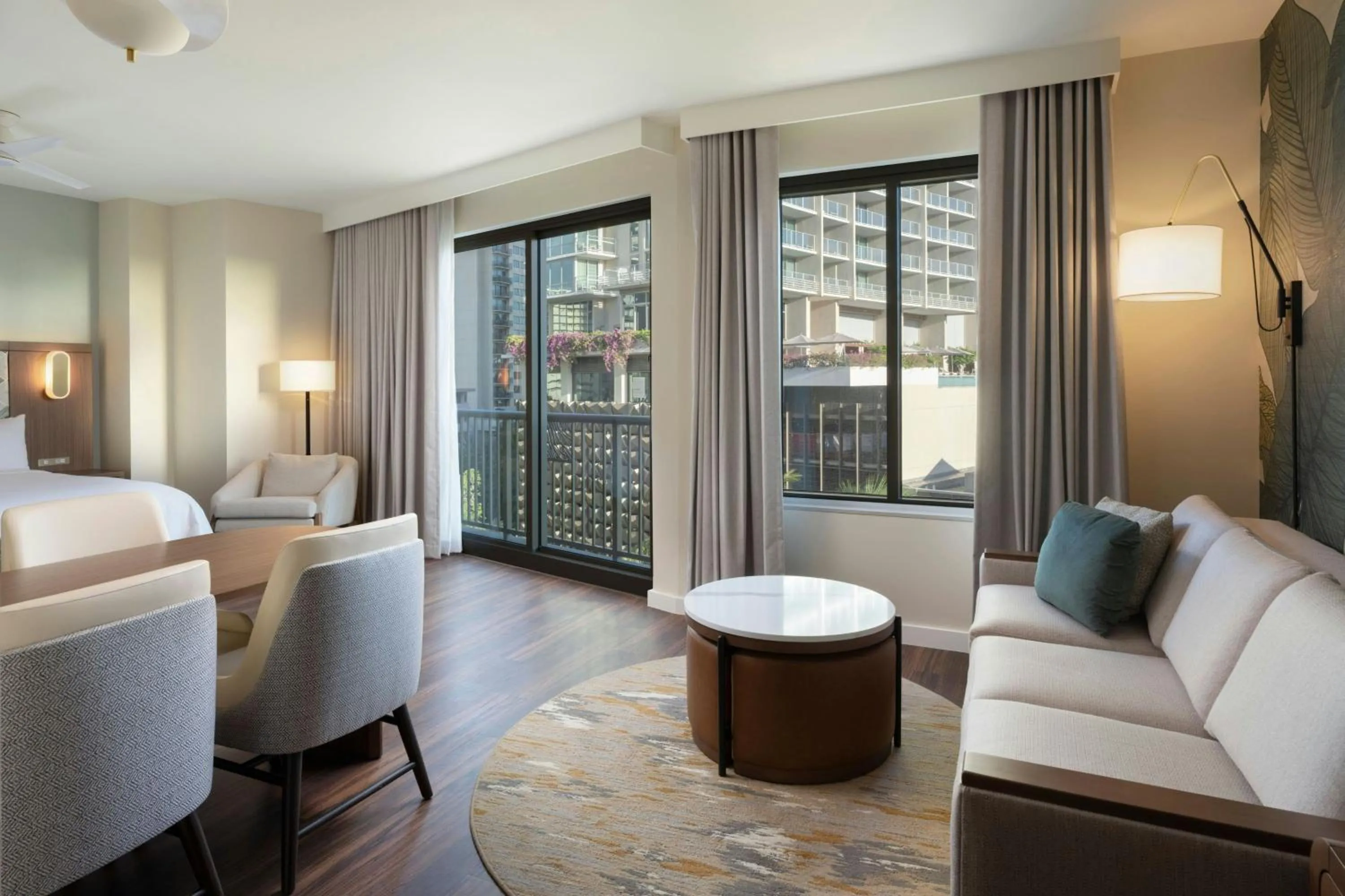 Living room in Marriott Vacation Club, Waikiki