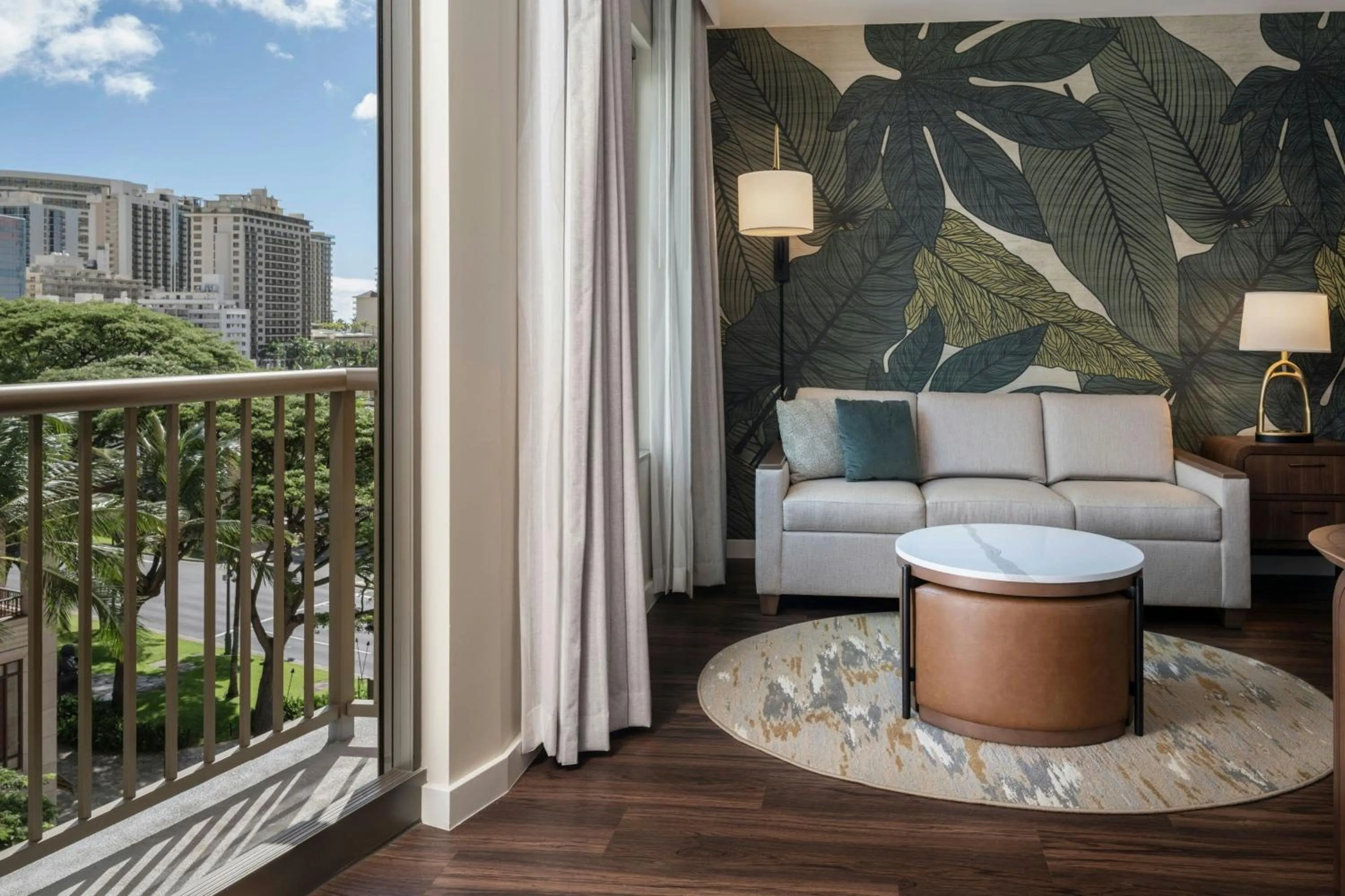 Living room in Marriott Vacation Club, Waikiki