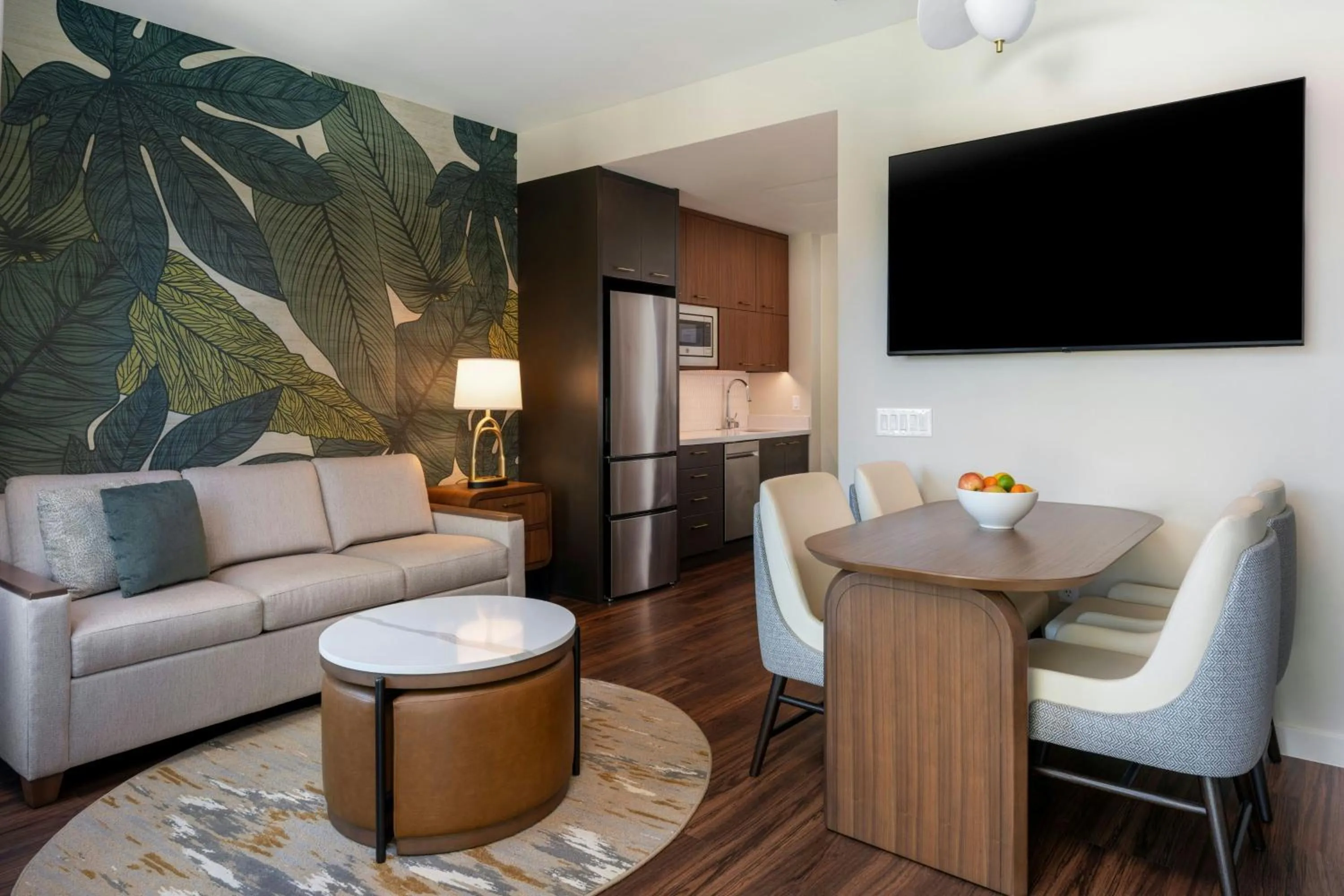 Living room in Marriott Vacation Club, Waikiki