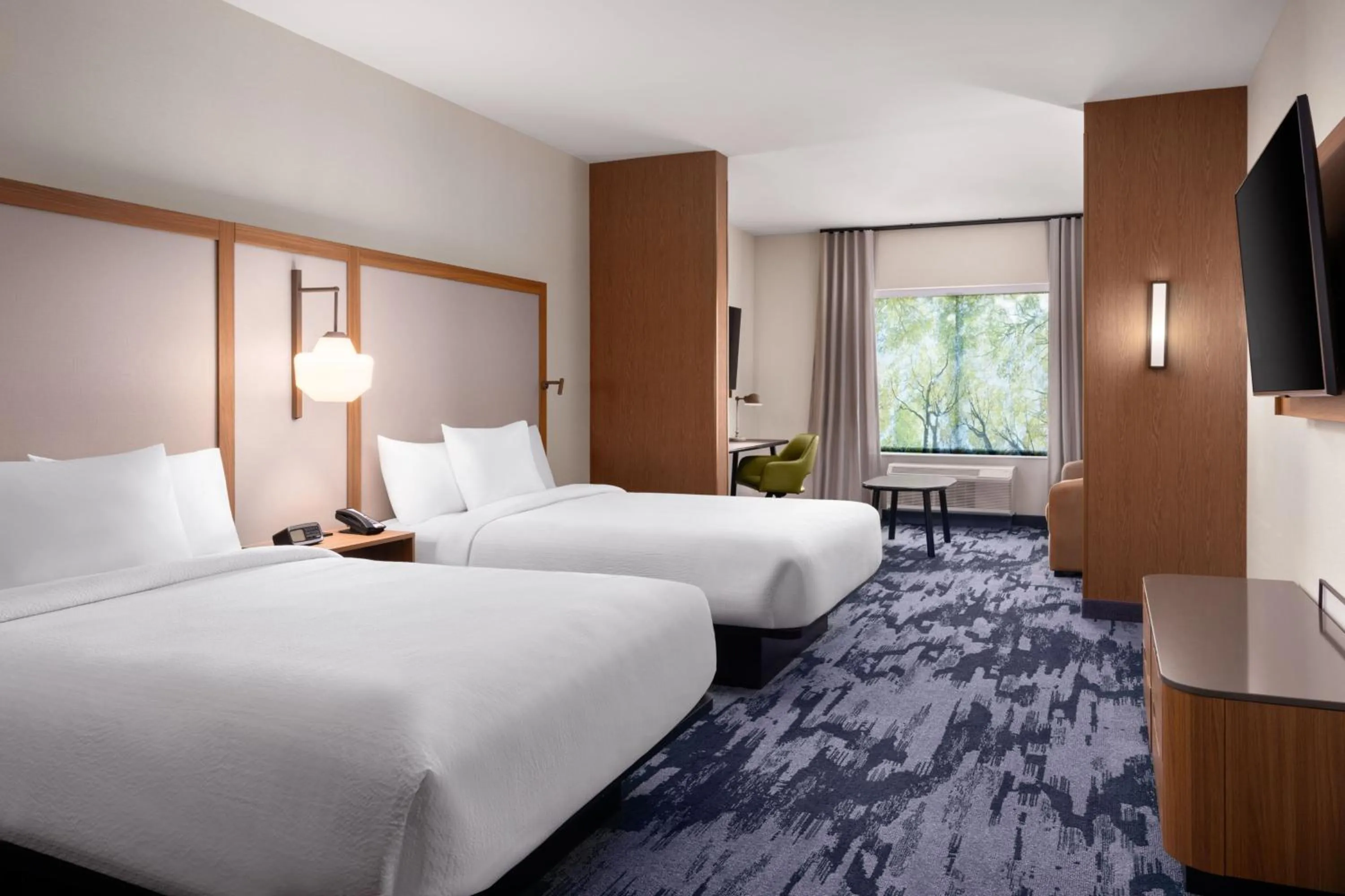 Photo of the whole room, Bed in Fairfield by Marriott Inn & Suites Waycross