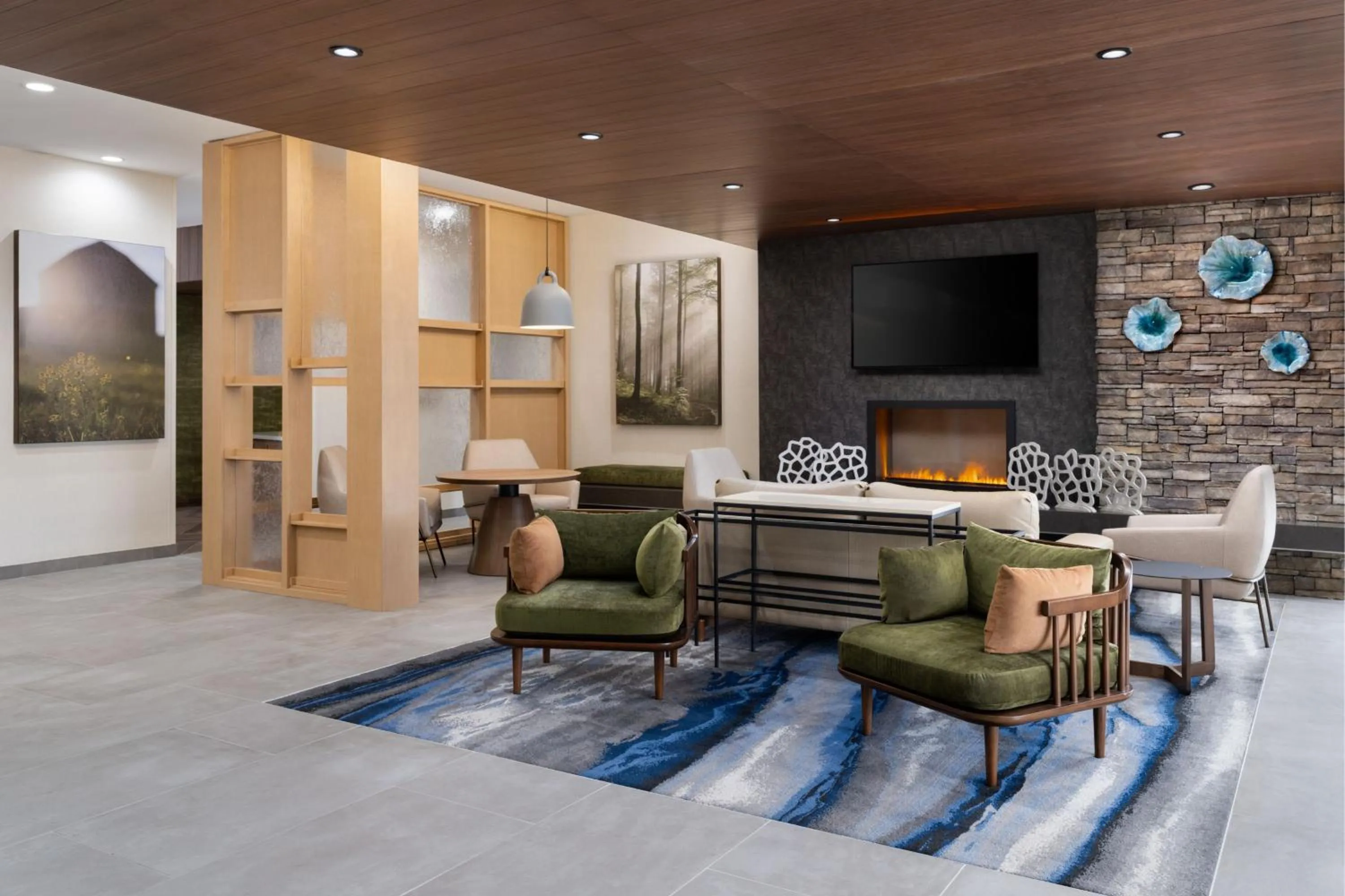 Lobby or reception in Fairfield by Marriott Inn & Suites Waycross