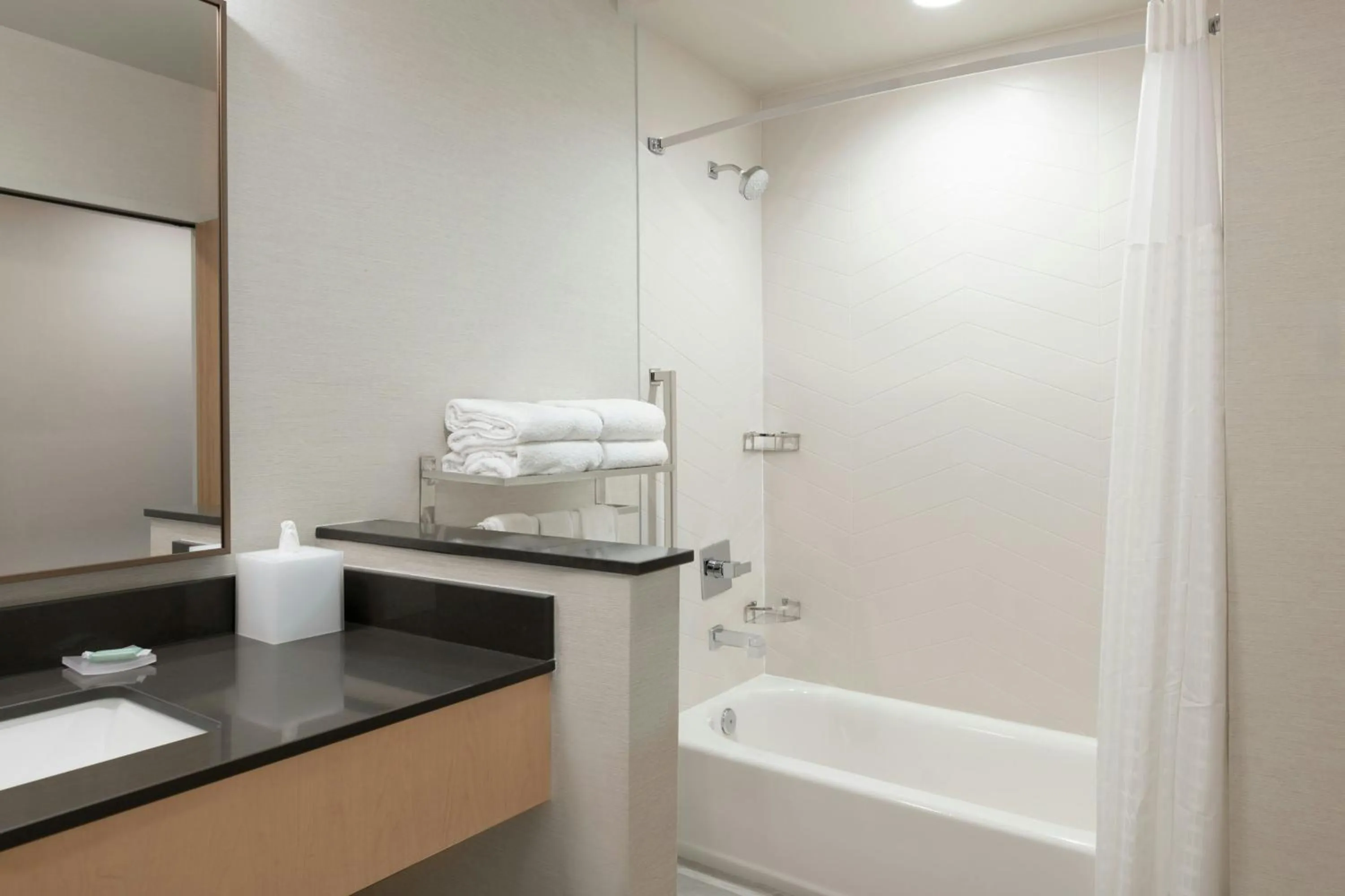 Bathroom in Fairfield by Marriott Inn & Suites Kansas City at The Legends