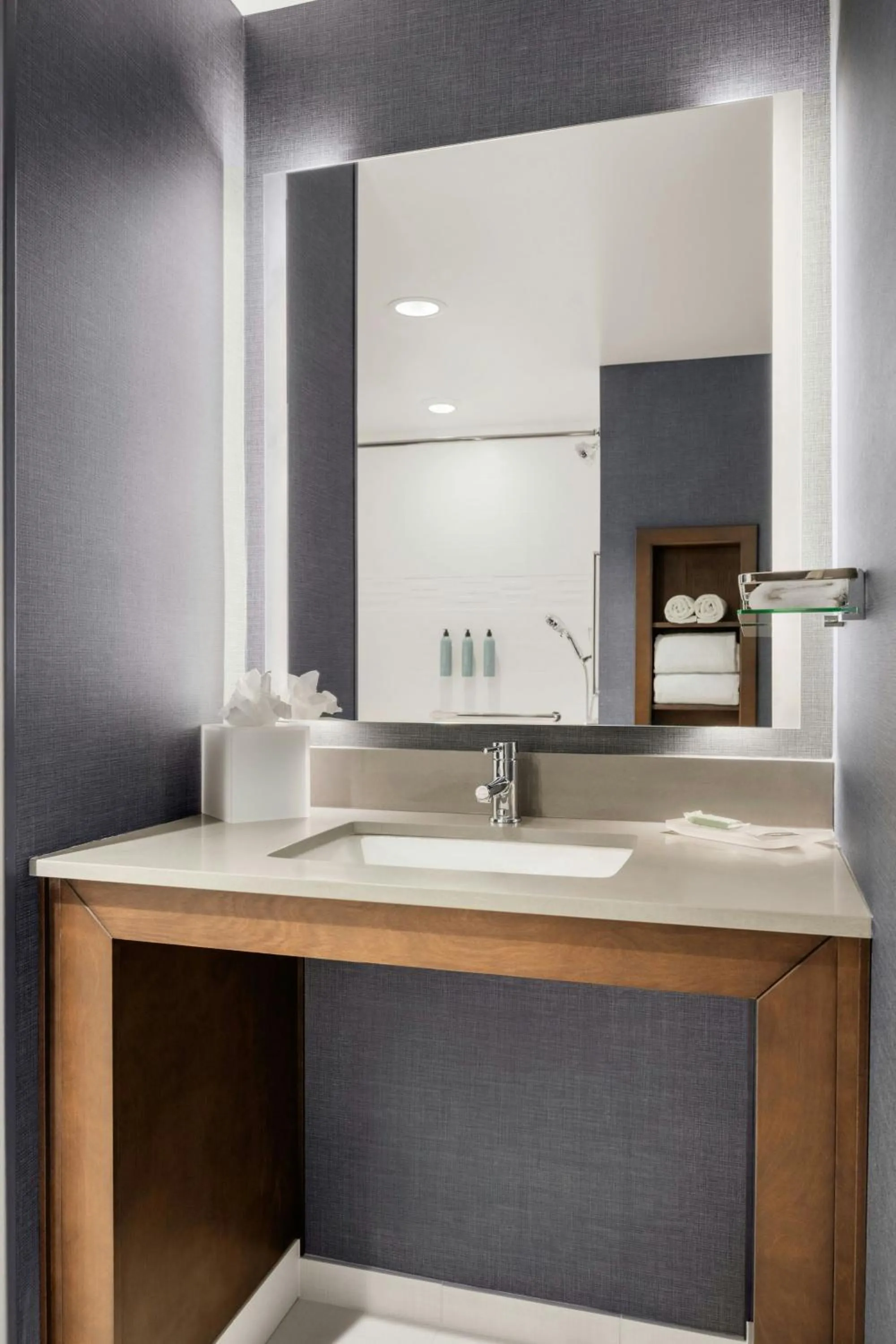 Bathroom in Residence Inn by Marriott Milwaukee Brookfield at Poplar Creek