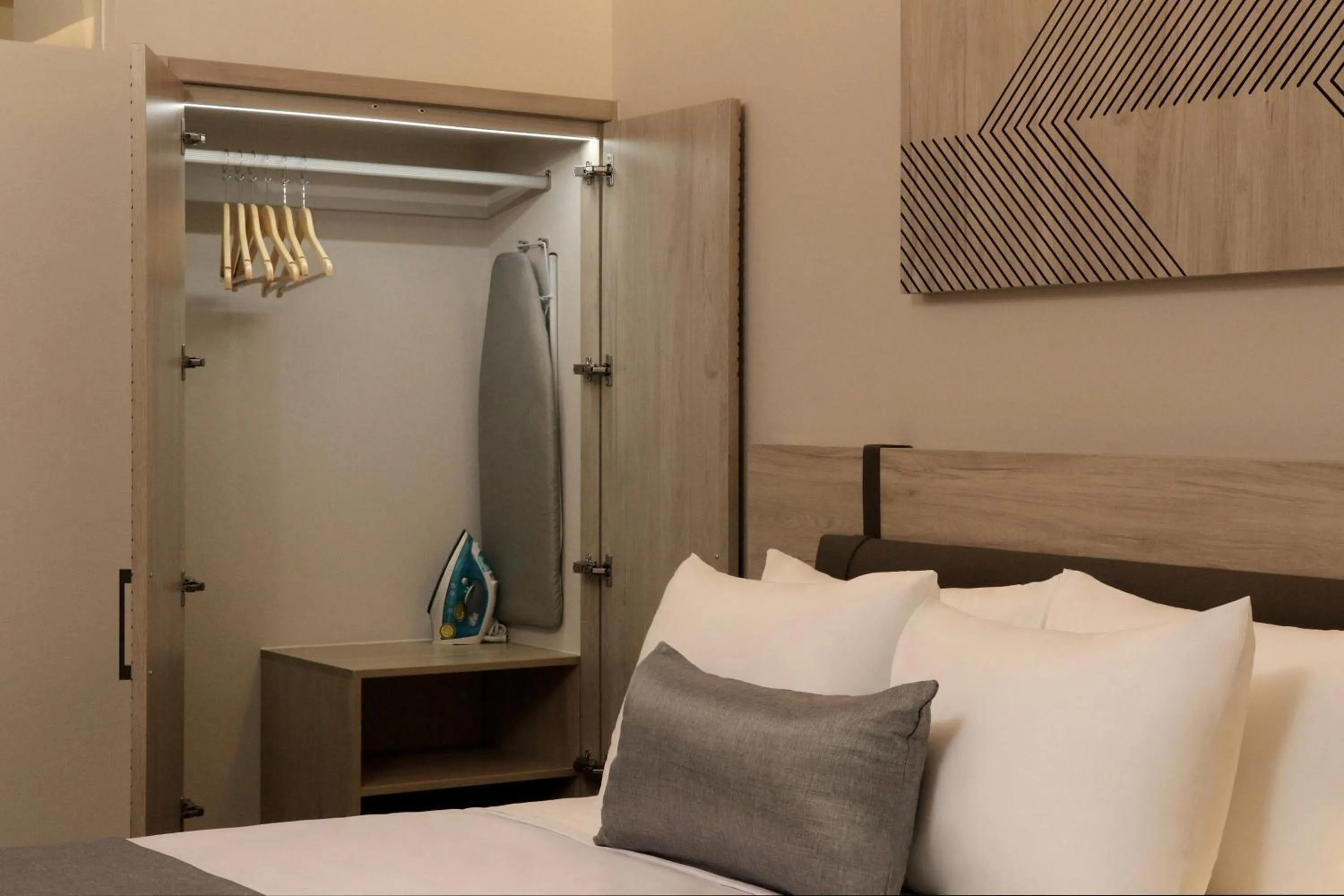 Photo of the whole room, Bed in City Express Plus by Marriott Monterrey Centro