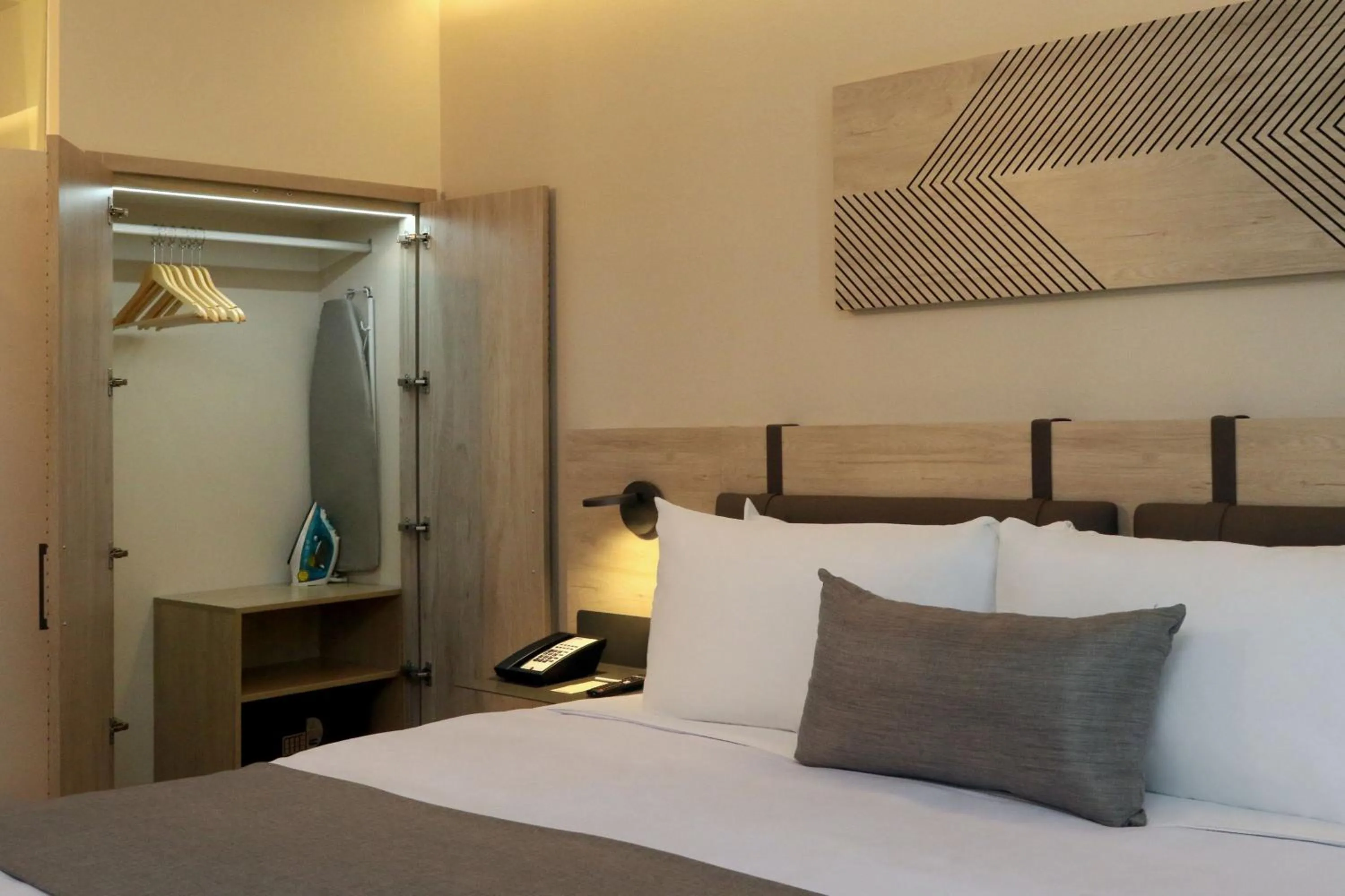 Photo of the whole room, Bed in City Express Plus by Marriott Monterrey Centro
