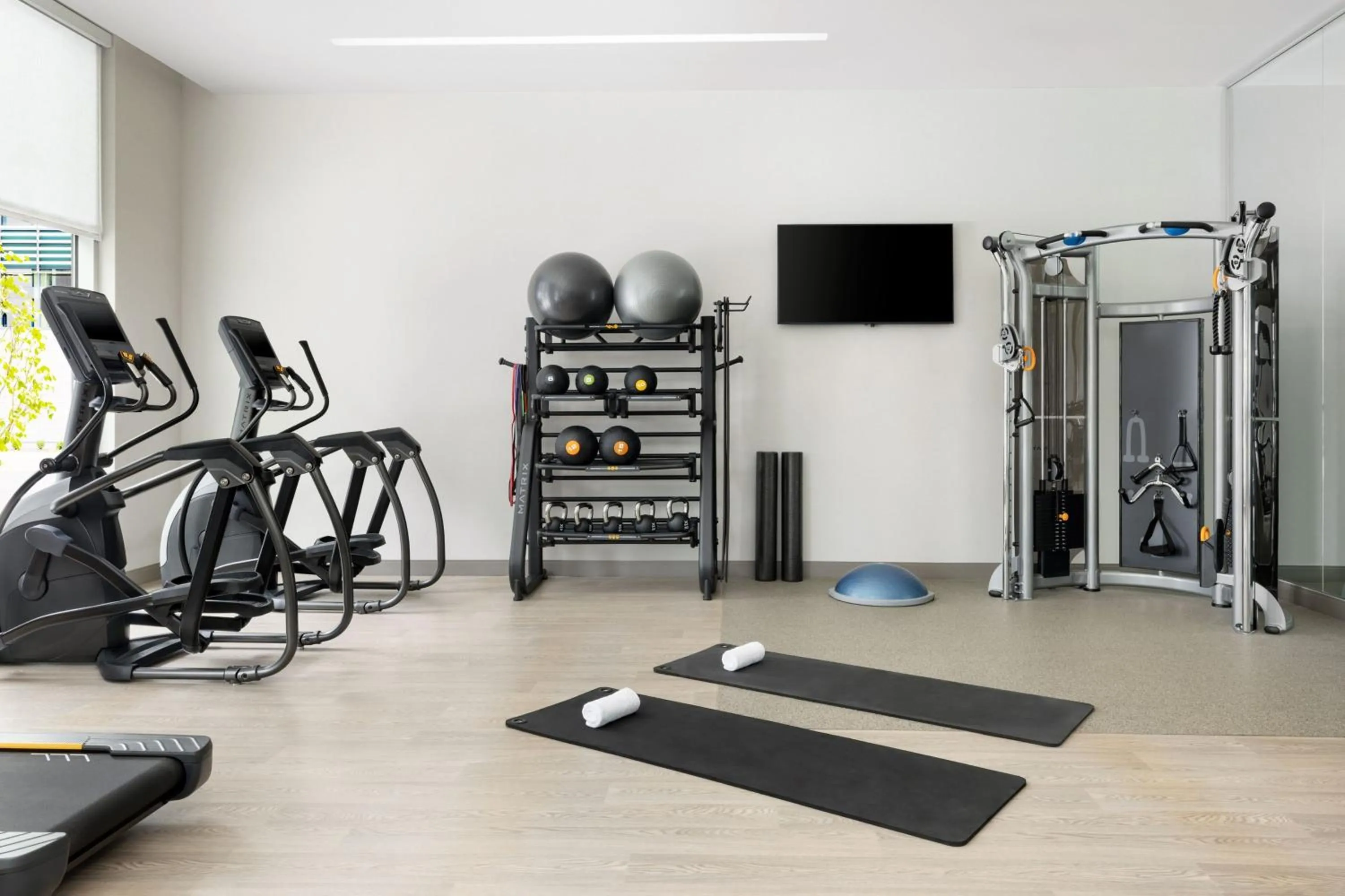 Fitness centre/facilities in AC Hotel by Marriott Newtown Square