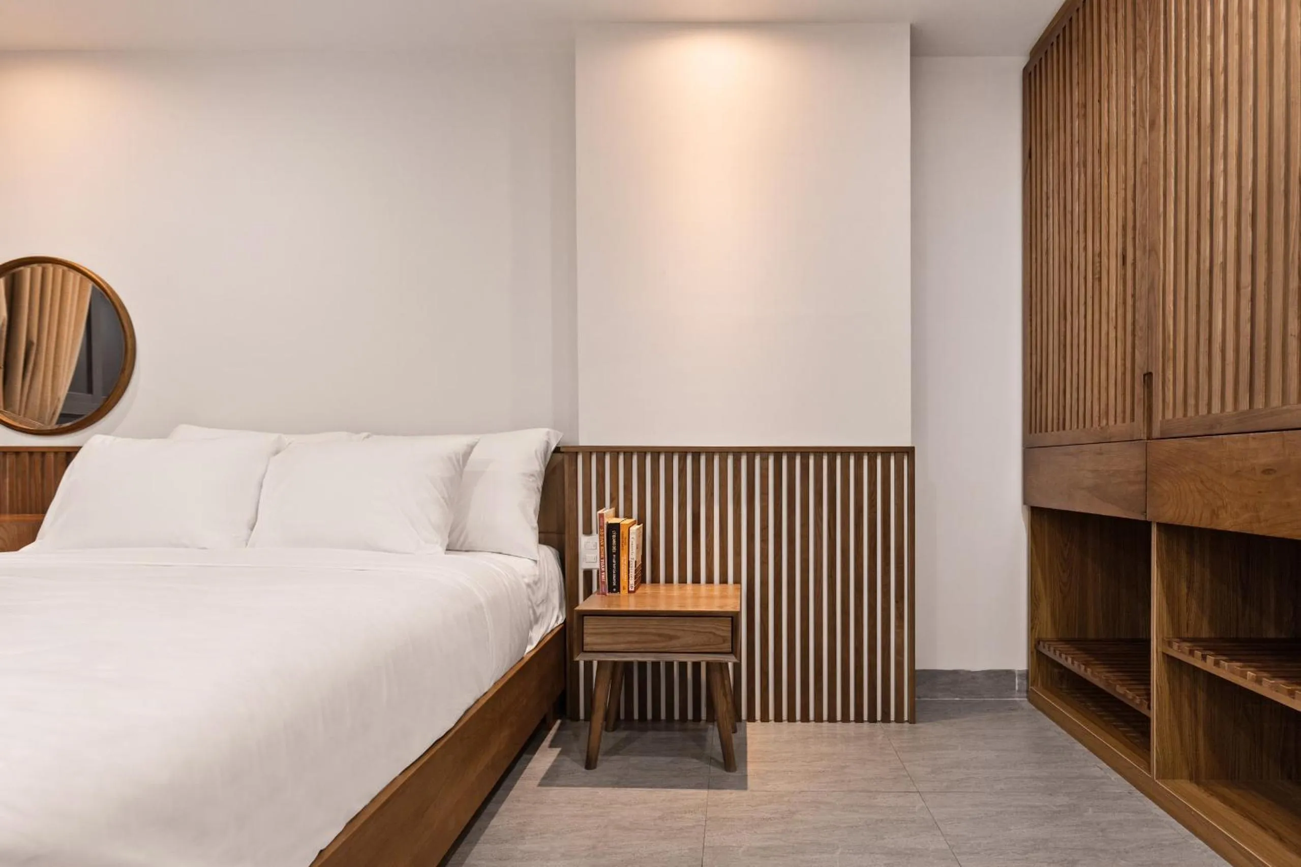 Bed in Hoàng Thịnh Hotel & Apartment Danang