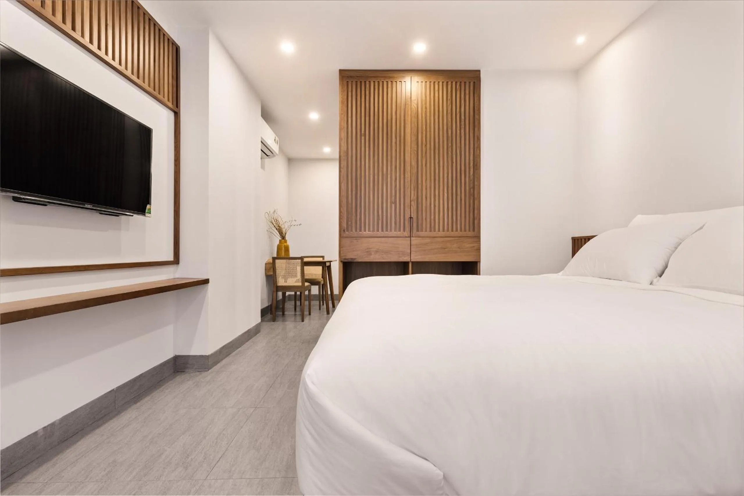 Bed in Hoàng Thịnh Hotel & Apartment Danang