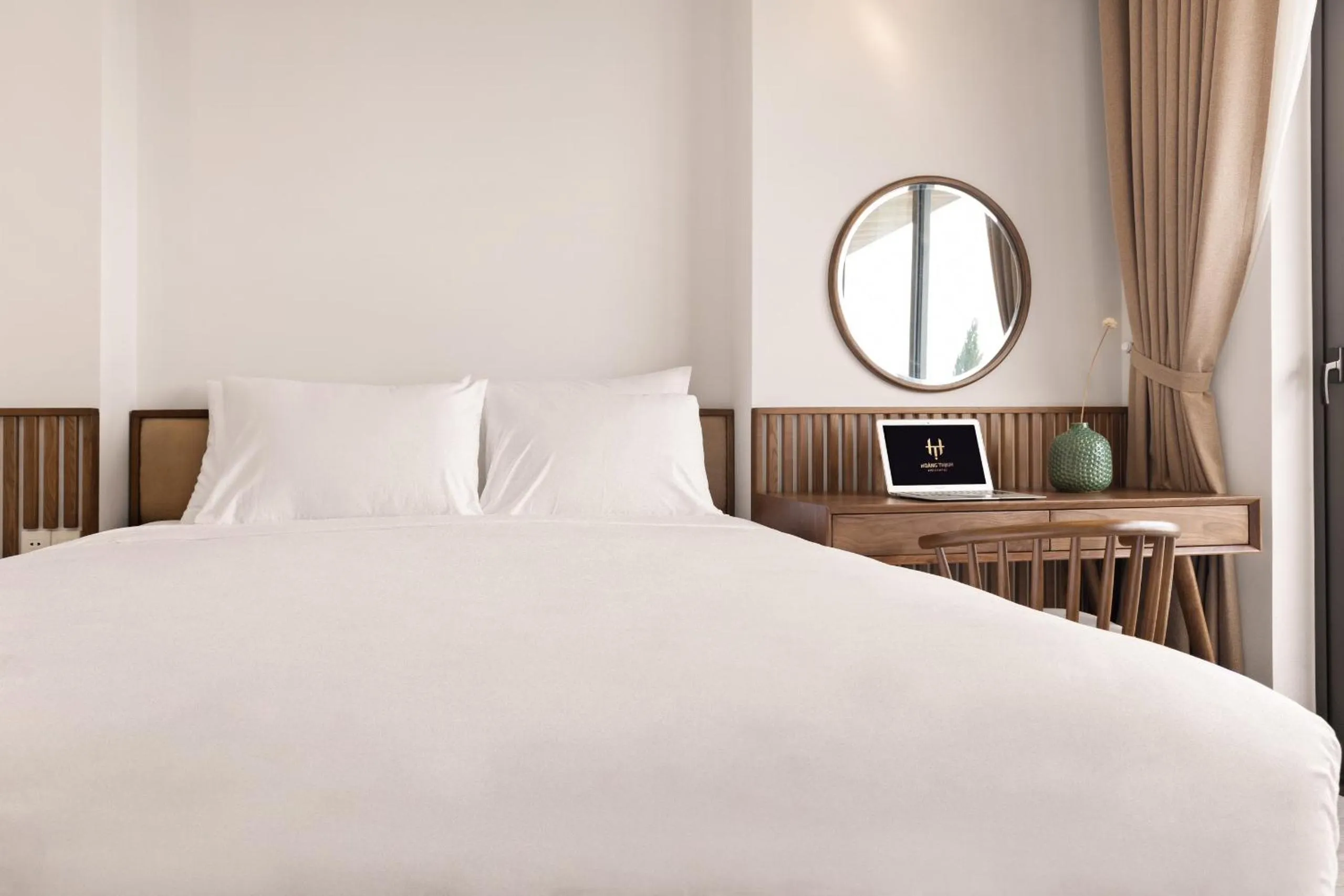 Bed in Hoàng Thịnh Hotel & Apartment Danang