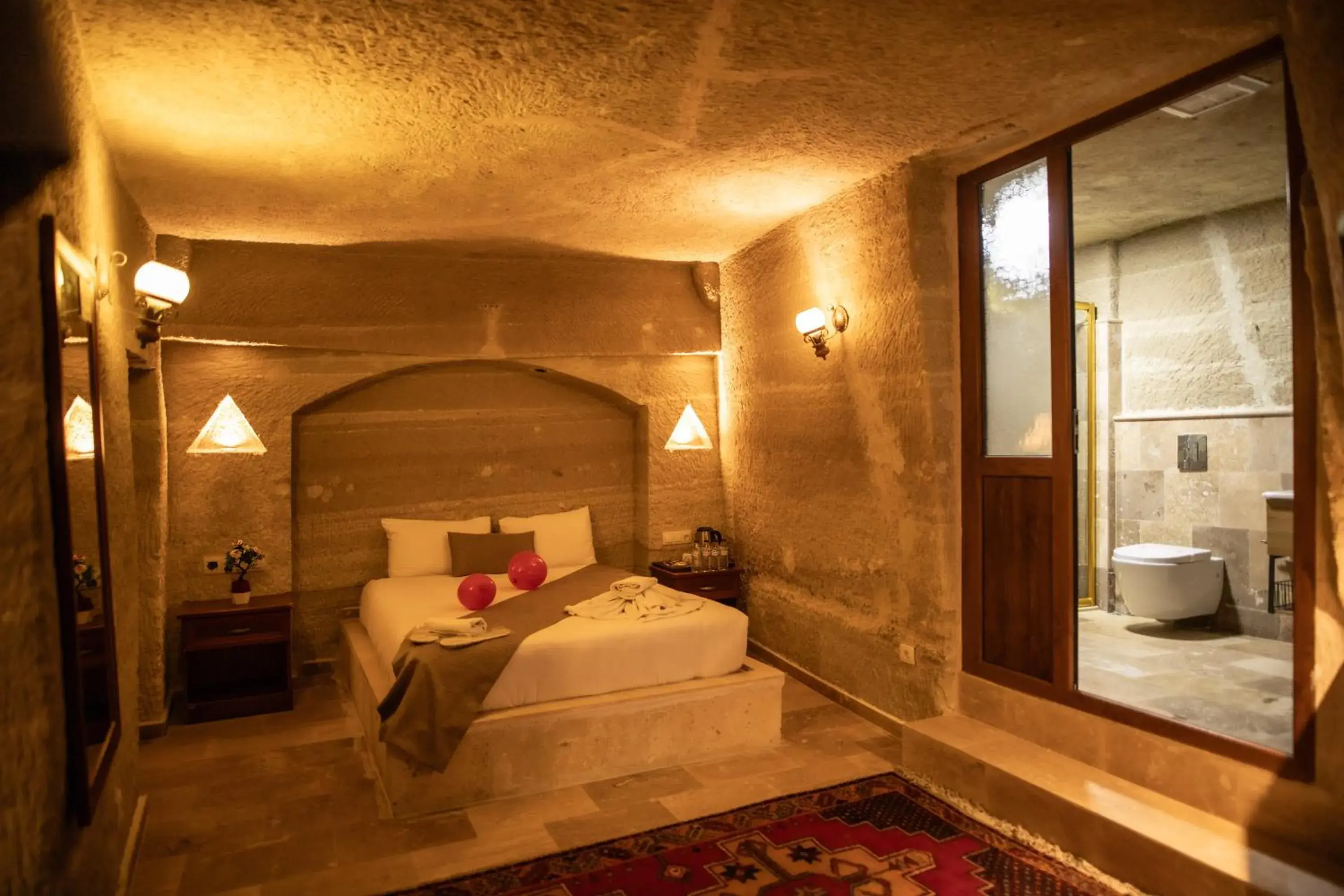 Photo of the whole room, Bed in Güven Cave Hotel Photo of the whole room, Bed in Güven Cave Hotel