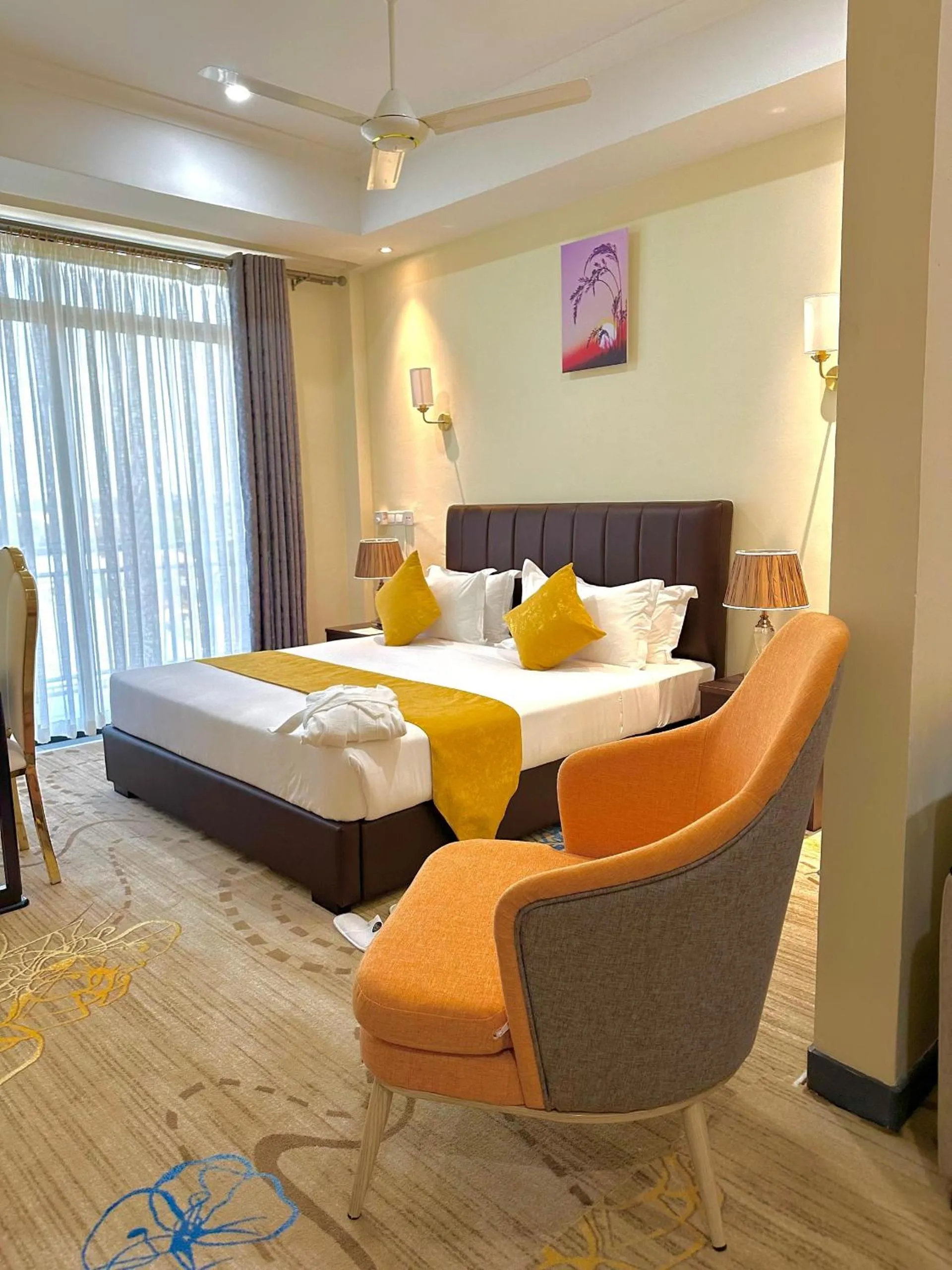 Bed in KIJICHI GATEWAY Hotel