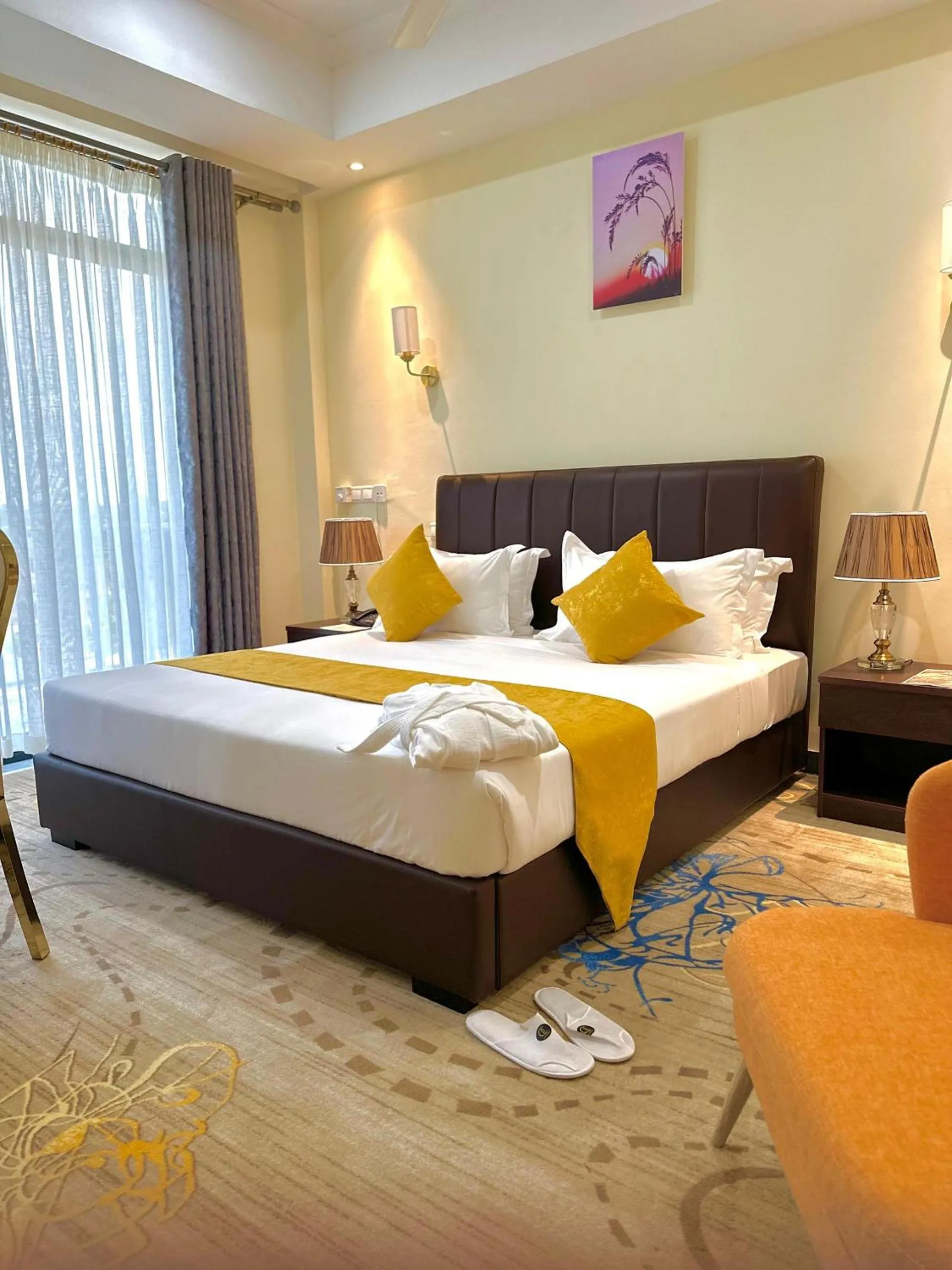 Bed in KIJICHI GATEWAY Hotel