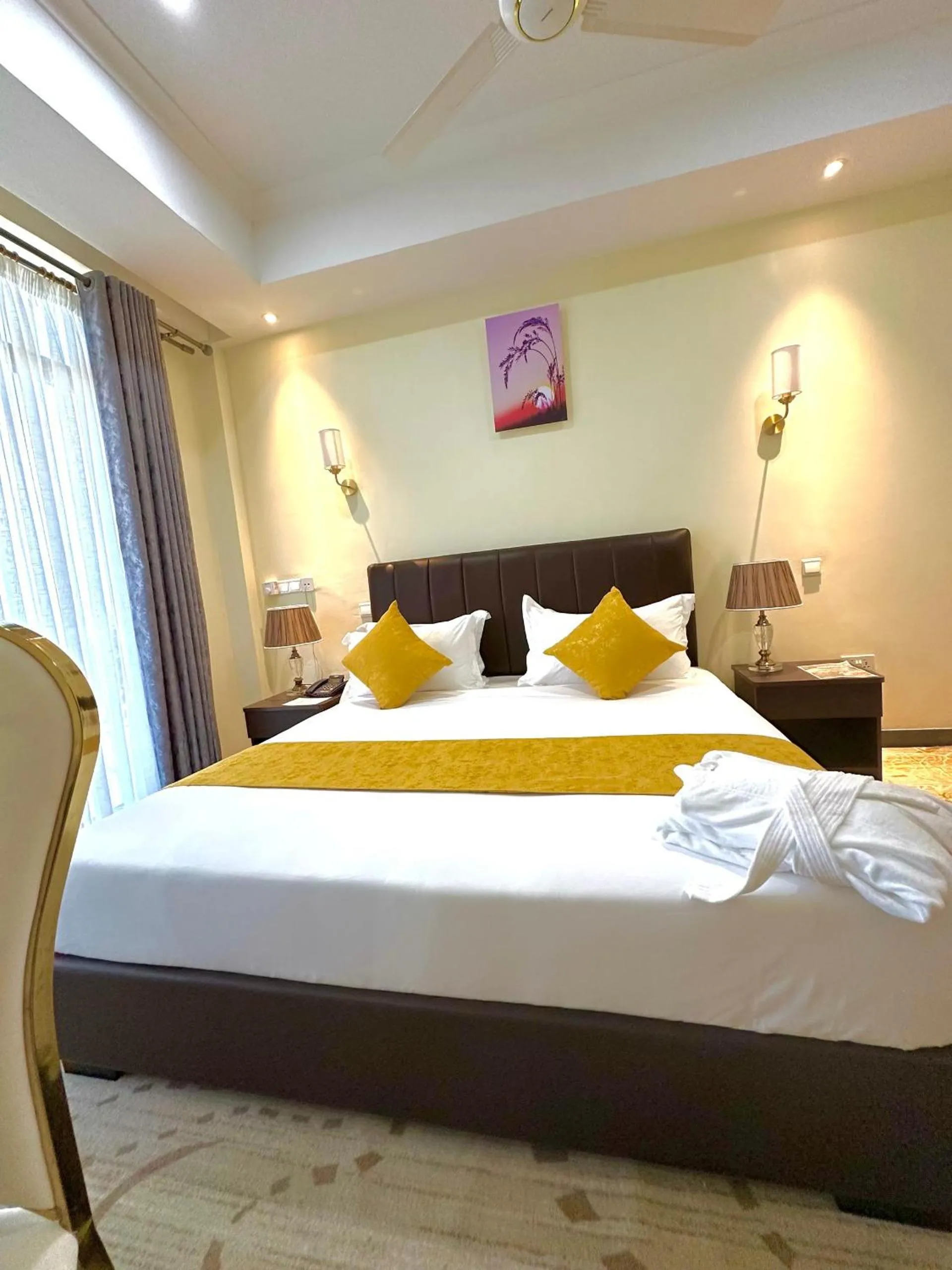 Bed in KIJICHI GATEWAY Hotel