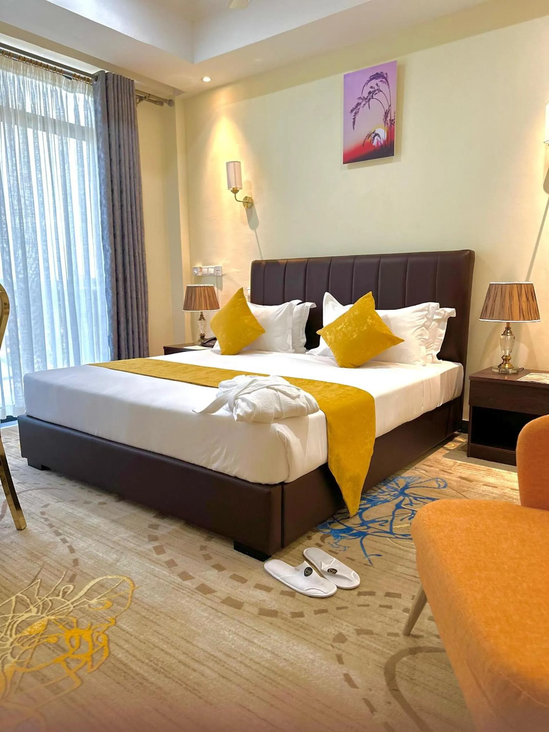Bed in KIJICHI GATEWAY Hotel