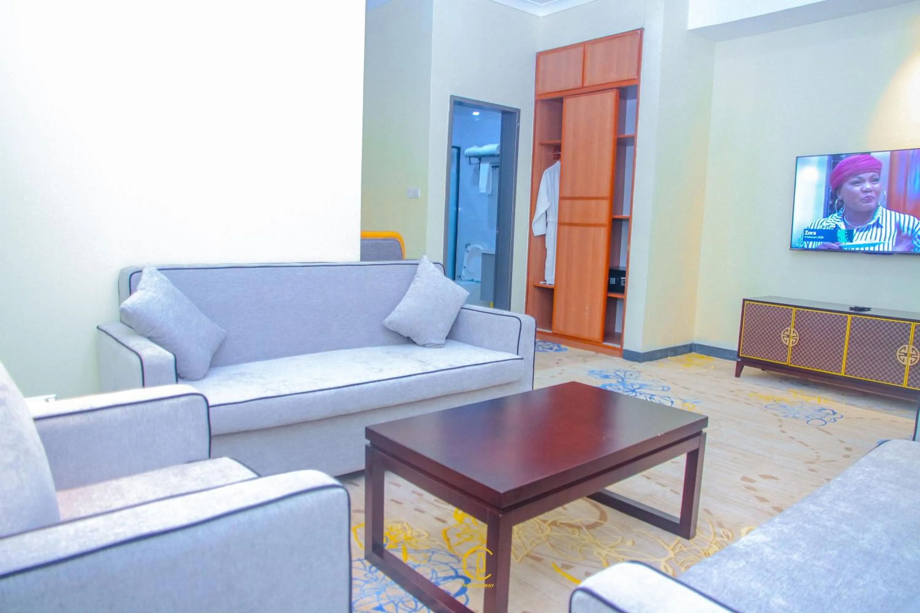 Living room in KIJICHI GATEWAY Hotel