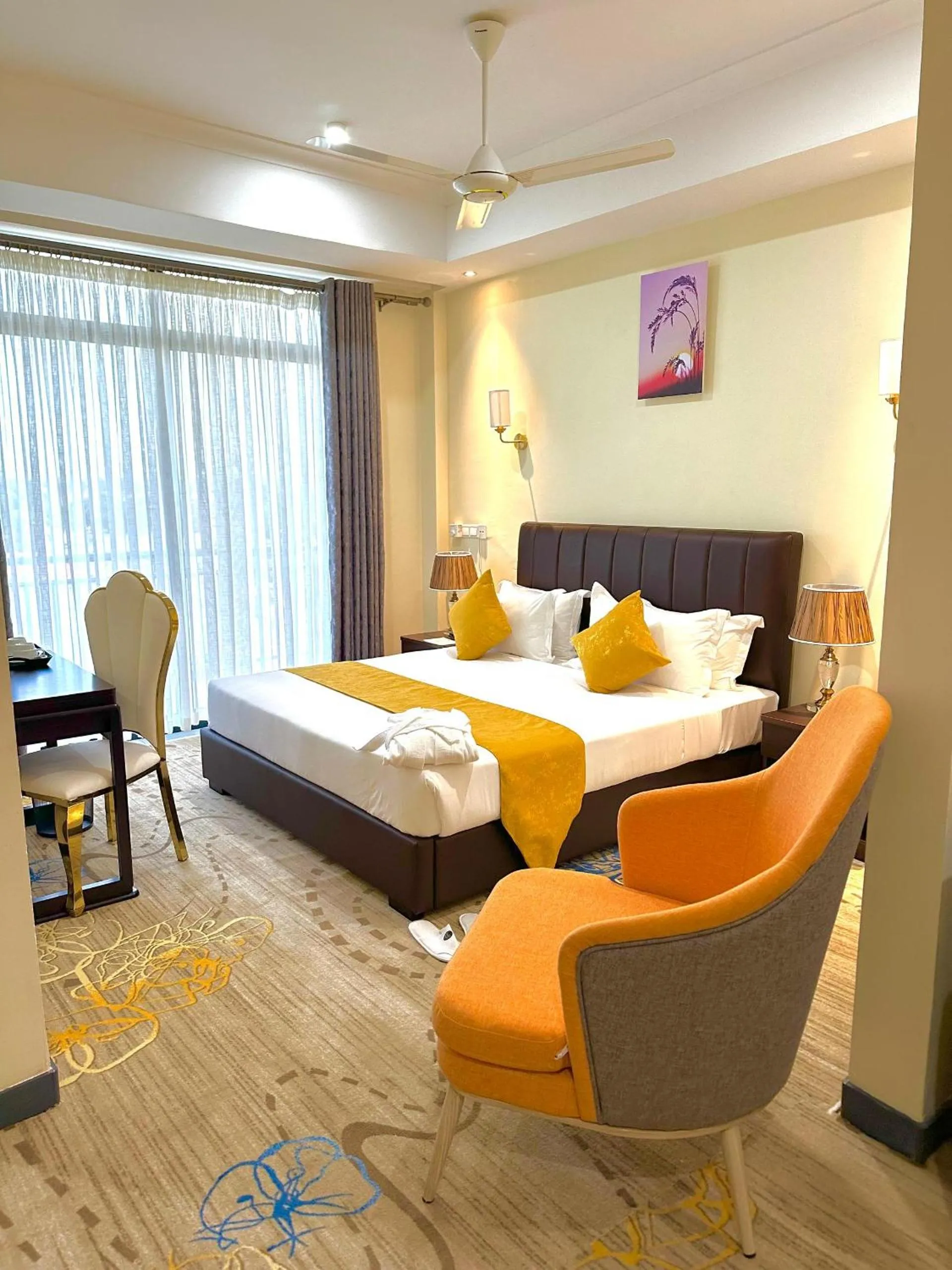 Bed in KIJICHI GATEWAY Hotel