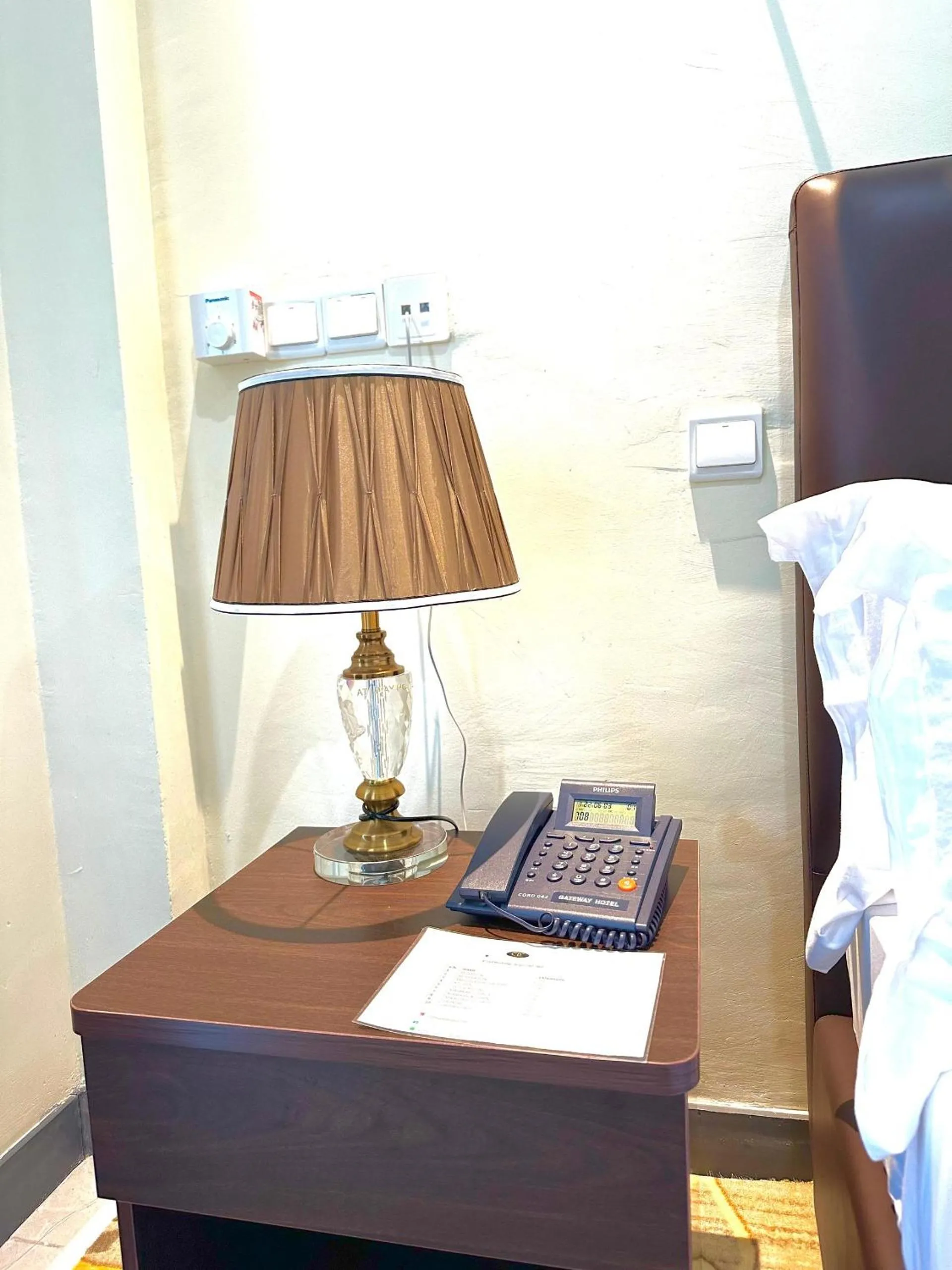 Bed in KIJICHI GATEWAY Hotel
