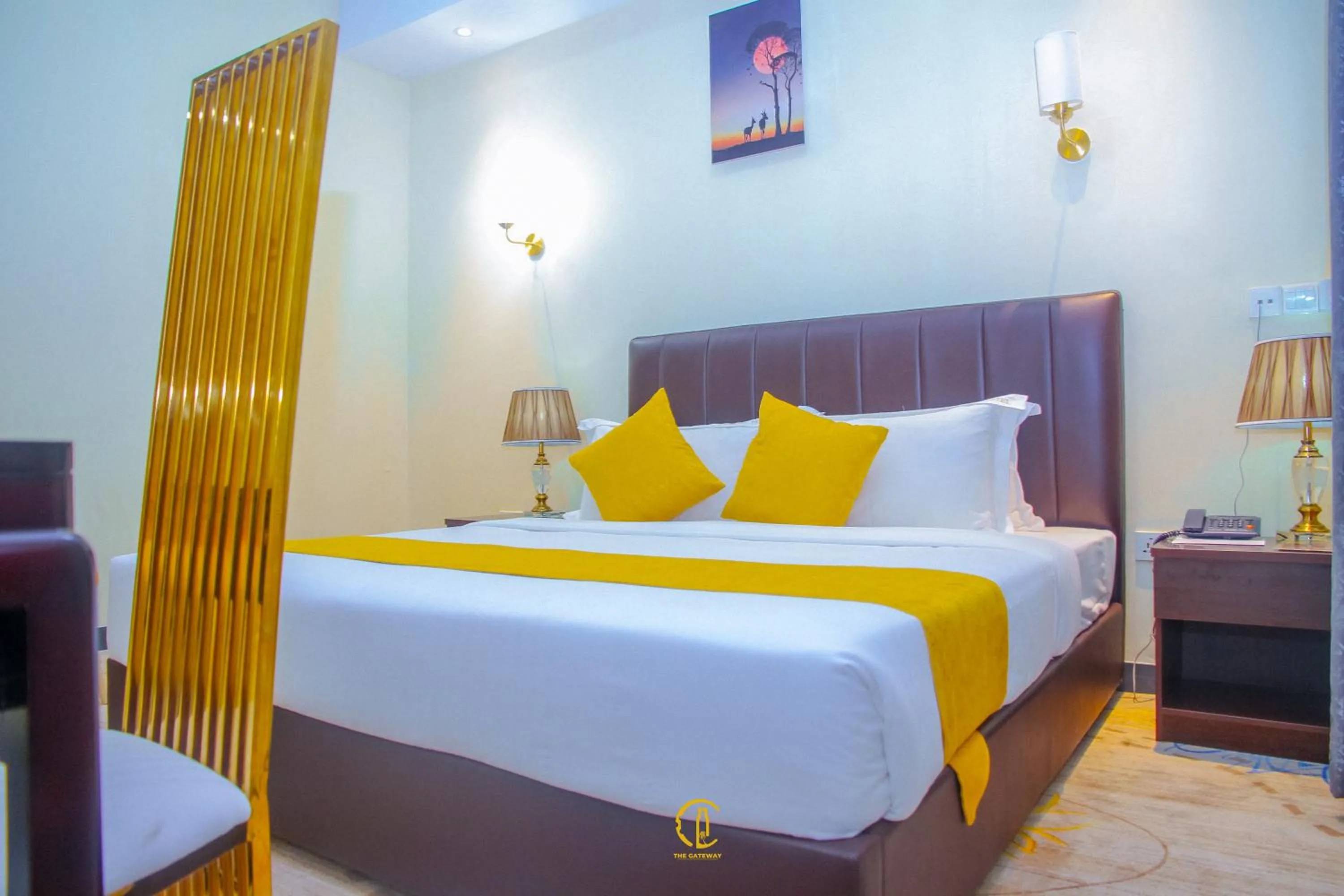 Bed in KIJICHI GATEWAY Hotel