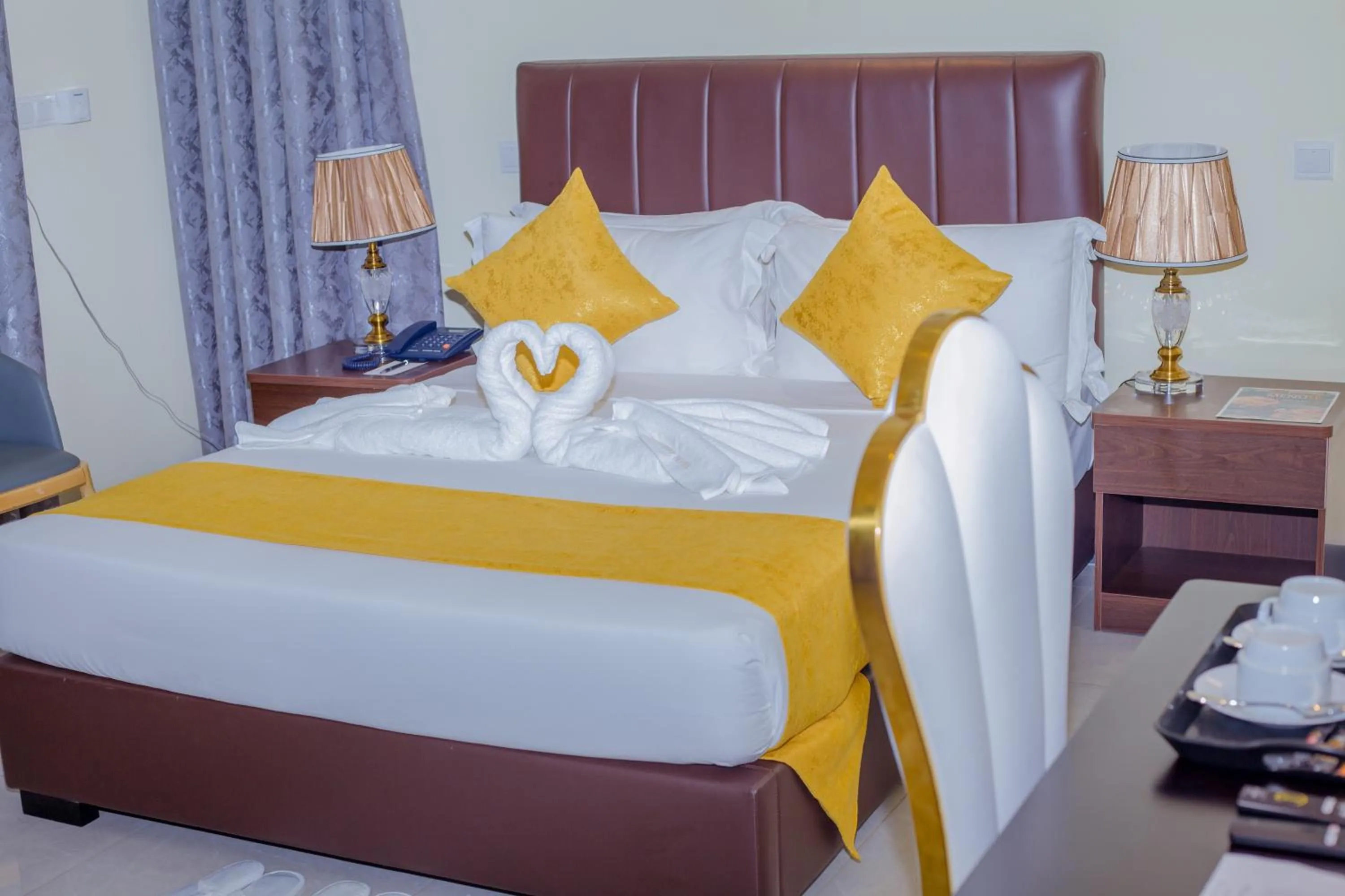 Bed in KIJICHI GATEWAY Hotel