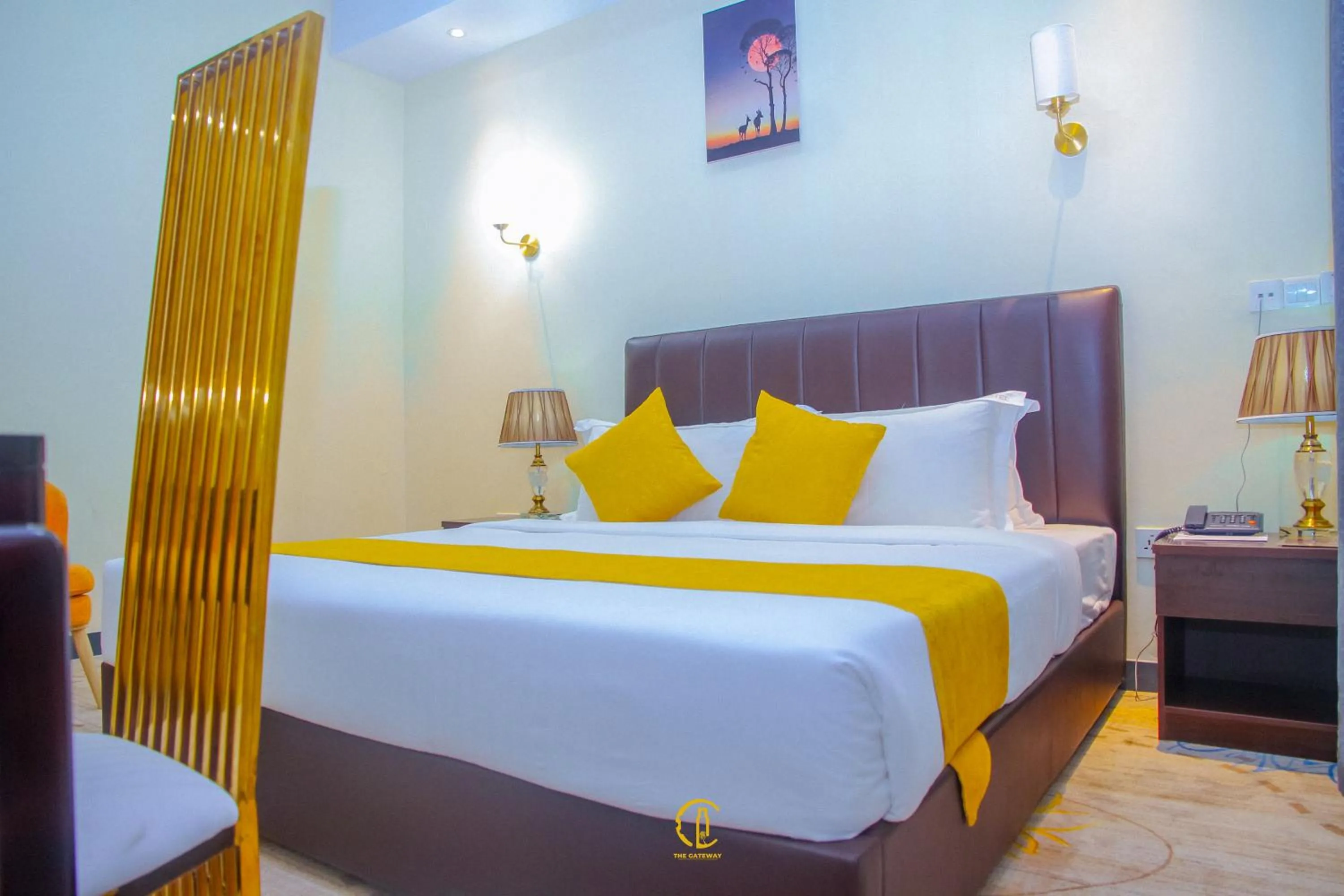 Bed in KIJICHI GATEWAY Hotel