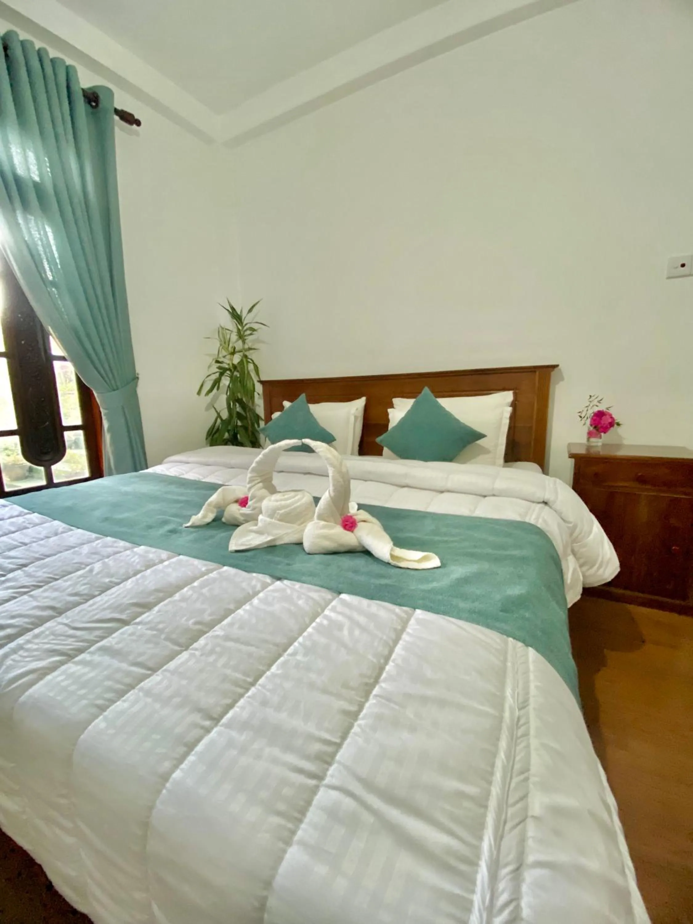 Bed in Highest Village Bungalow