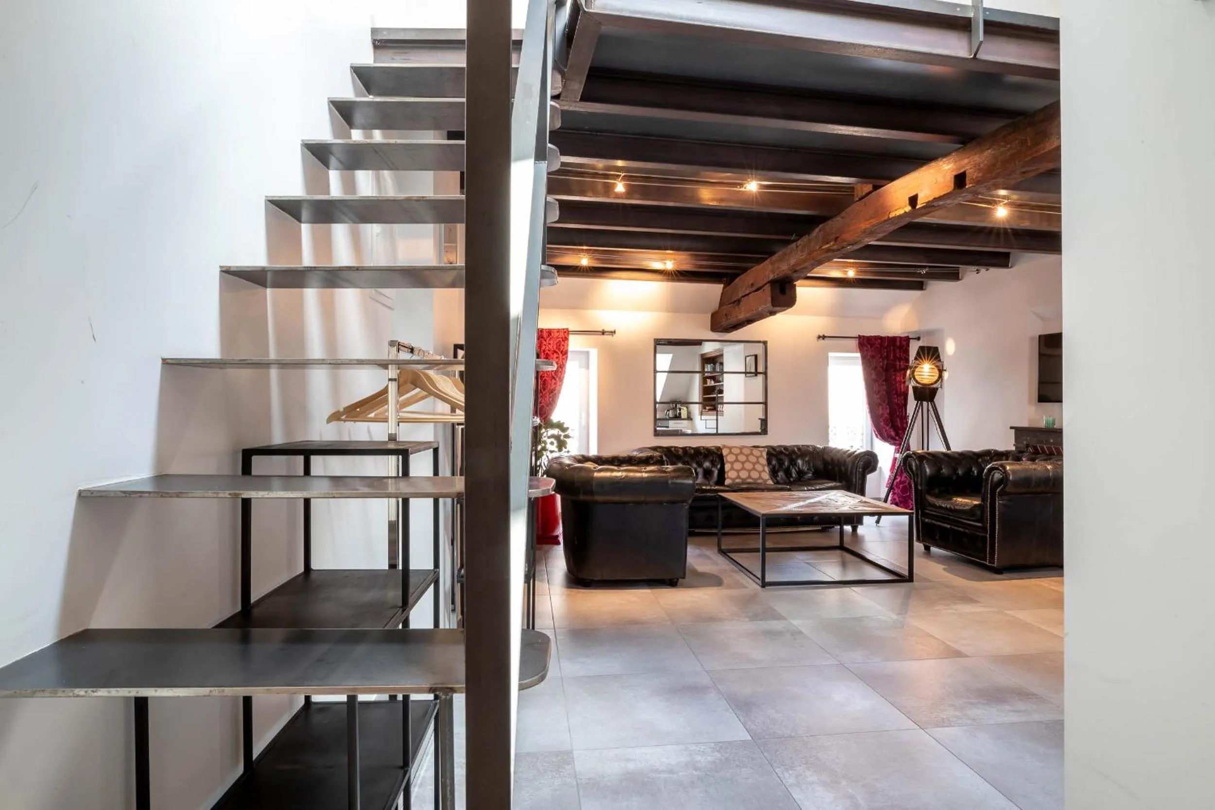 Seating area in La Maison de Maurice