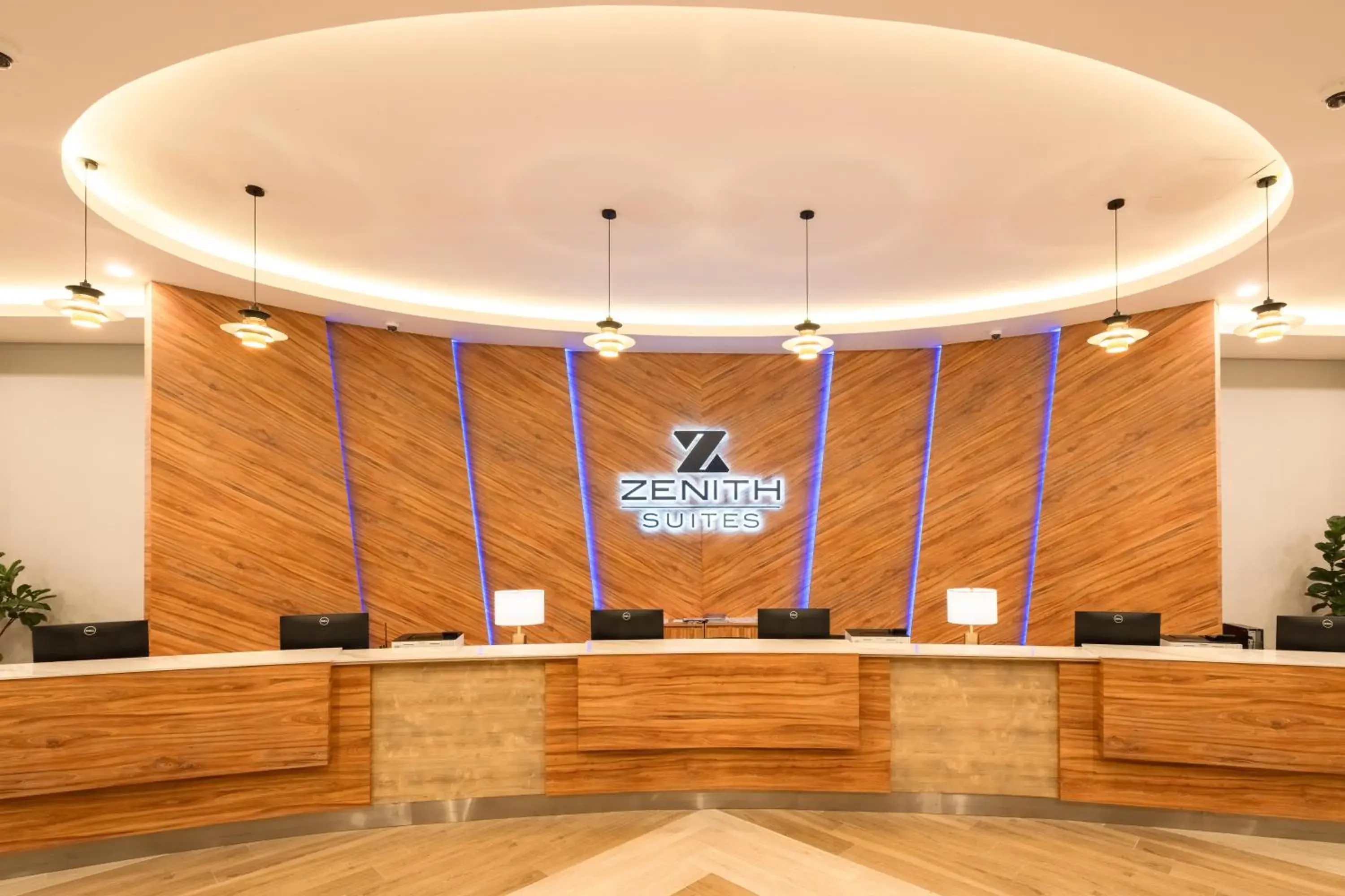 Lobby or reception in Zenith Suites Cameron Lobby or reception in Zenith Suites Cameron