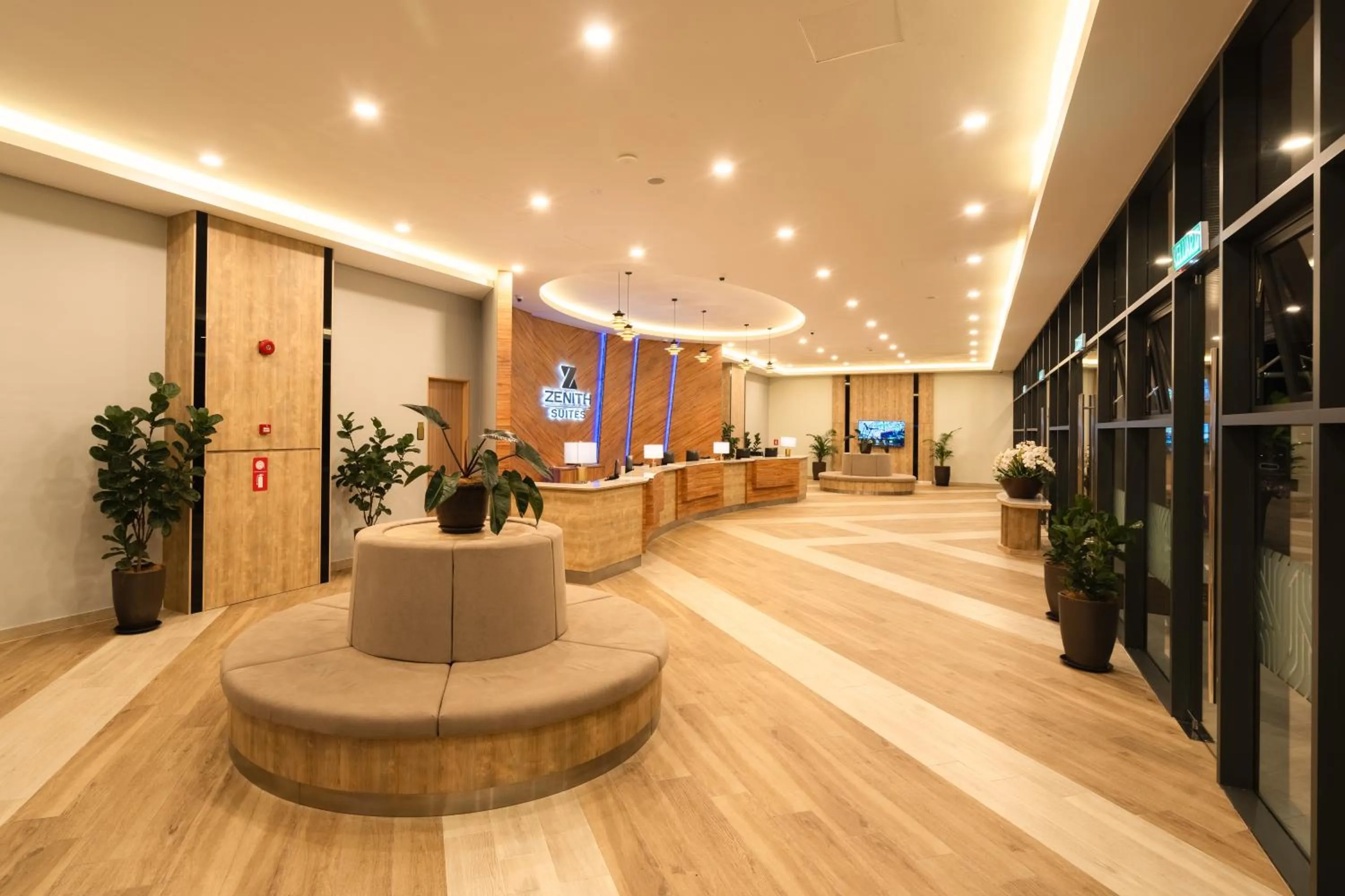 Lobby or reception in Zenith Suites Cameron