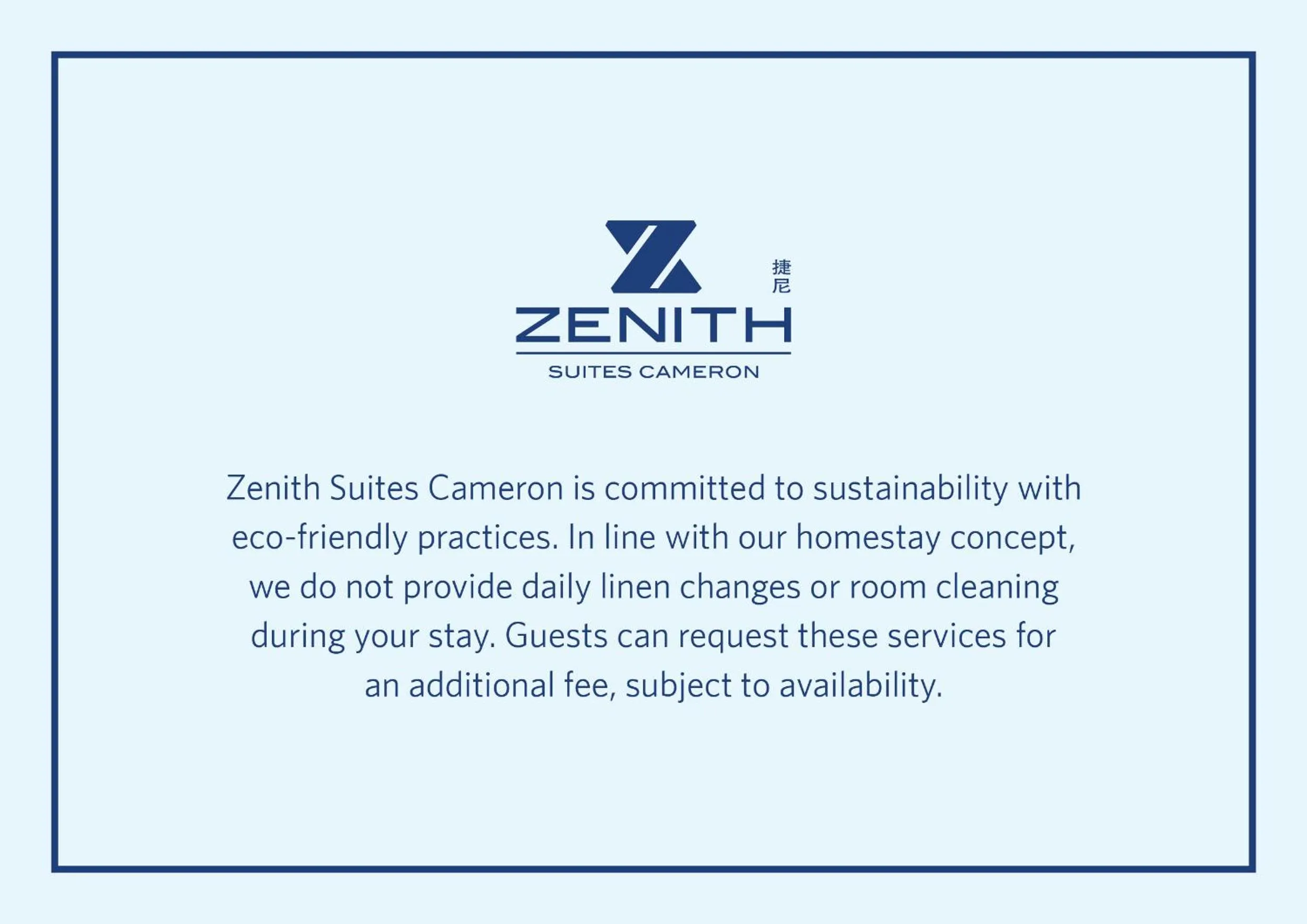 Property building in Zenith Suites Cameron