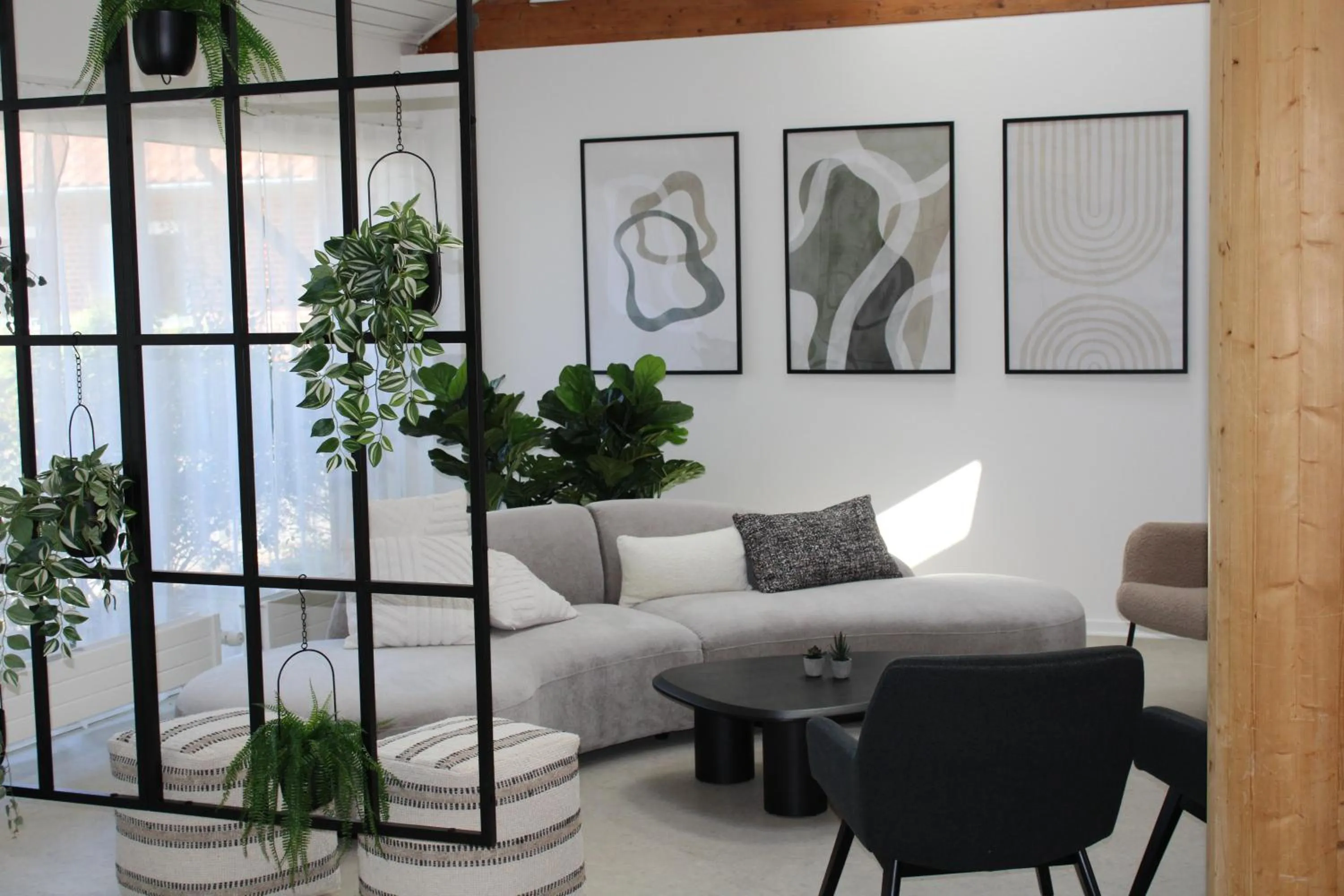 Communal lounge/ TV room in Hotel Traneparken