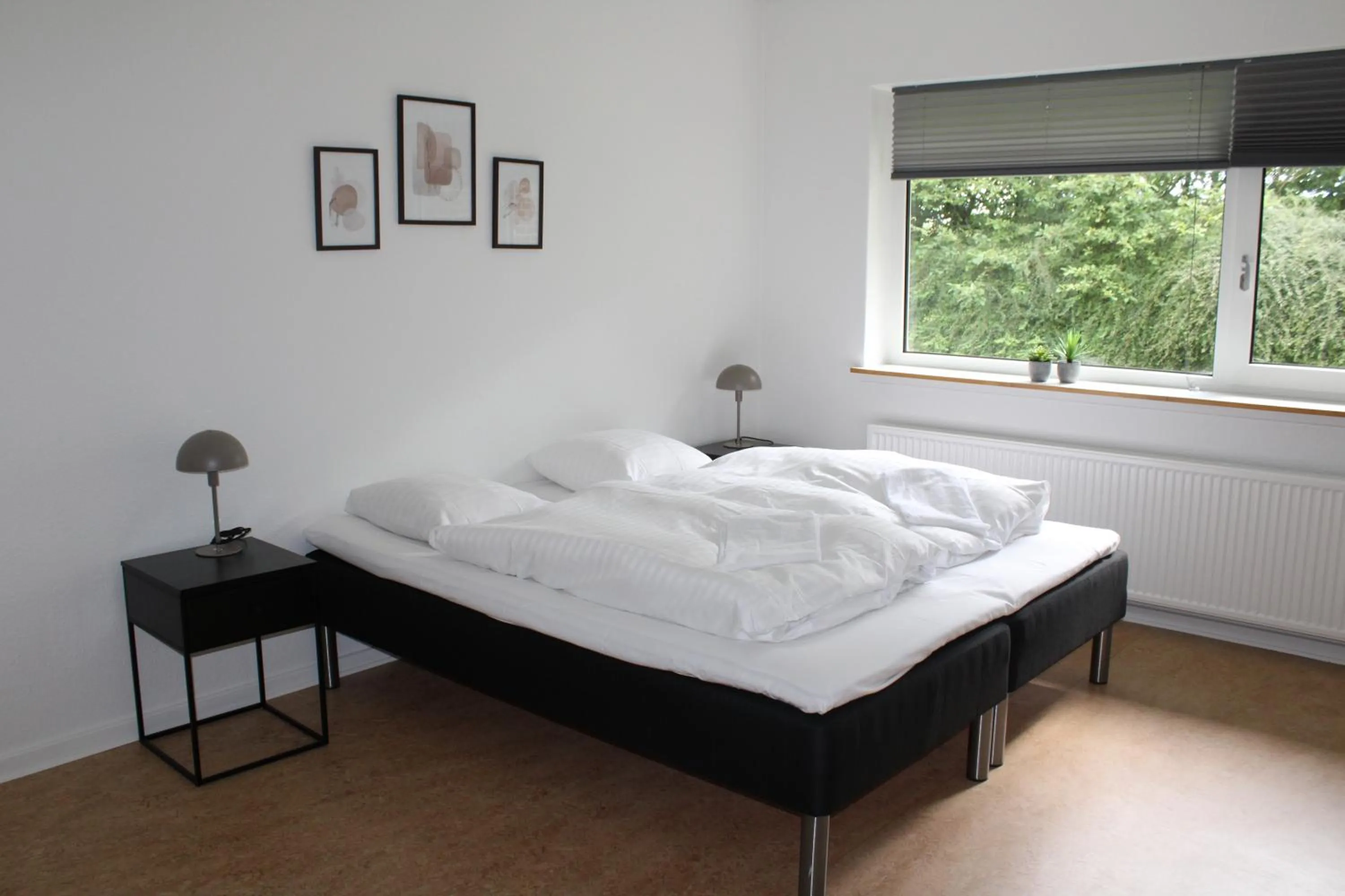 Bed in Hotel Traneparken