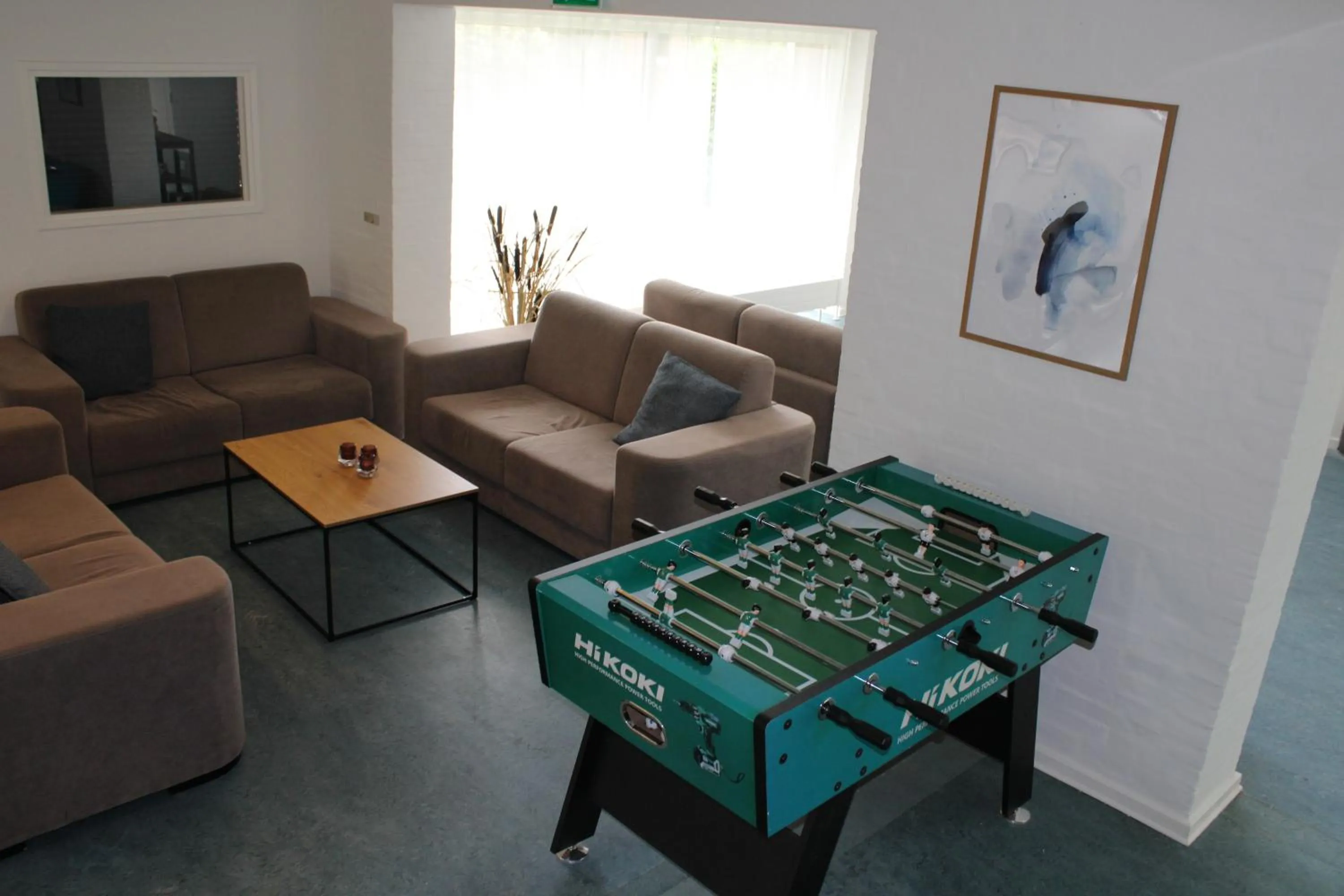 Communal lounge/ TV room in Hotel Traneparken