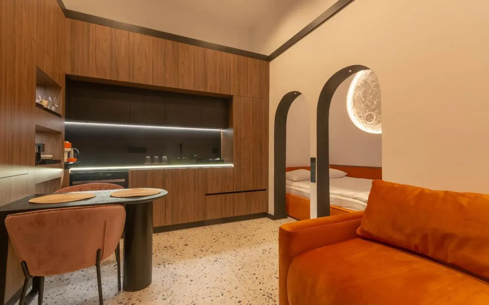 Living room in Jais Home-Moon Apartment Old Town Living room in Jais Home-Moon Apartment Old Town