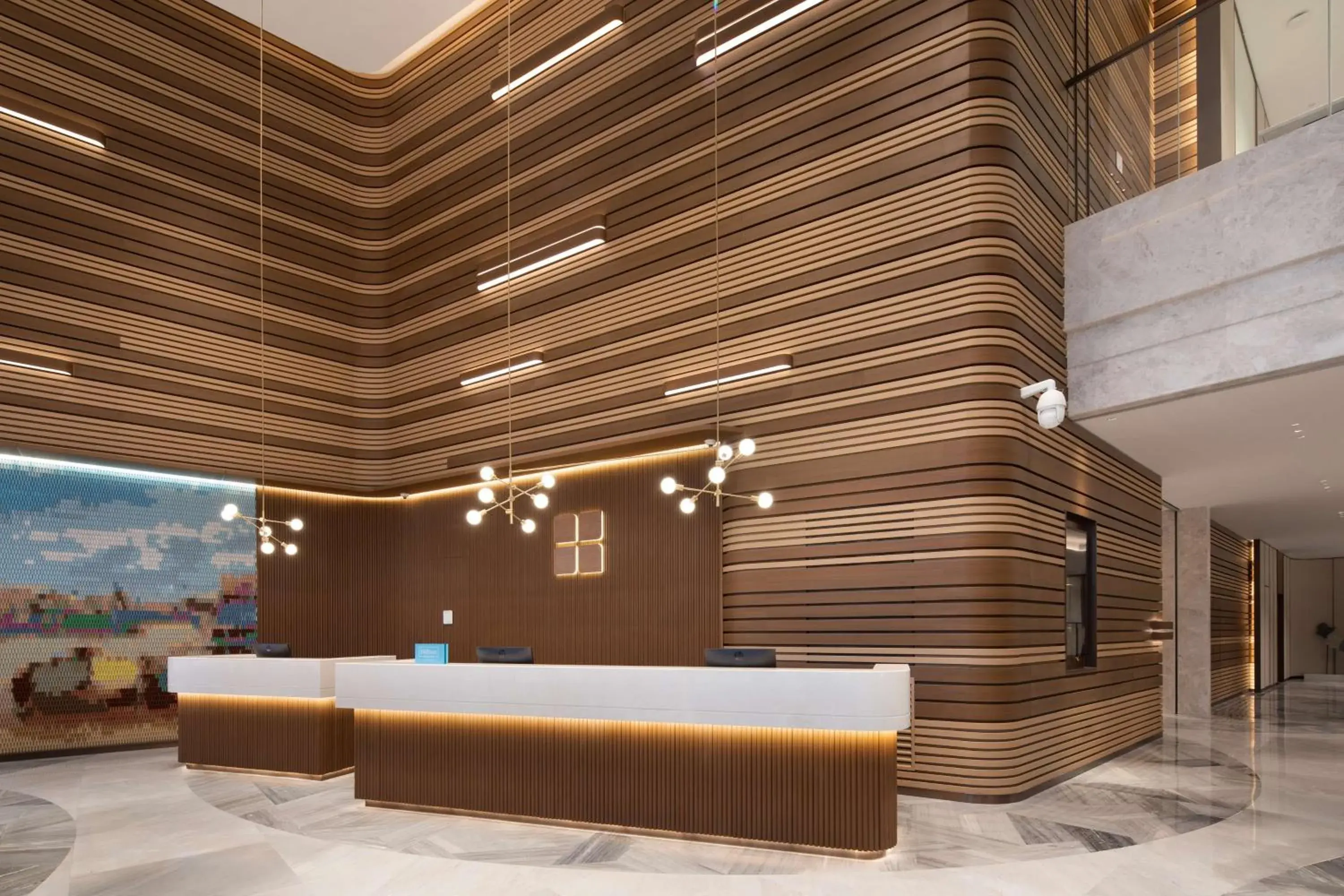 Lobby or reception in Hilton Garden Inn Beihai Jiafu Lobby or reception in Hilton Garden Inn Beihai Jiafu