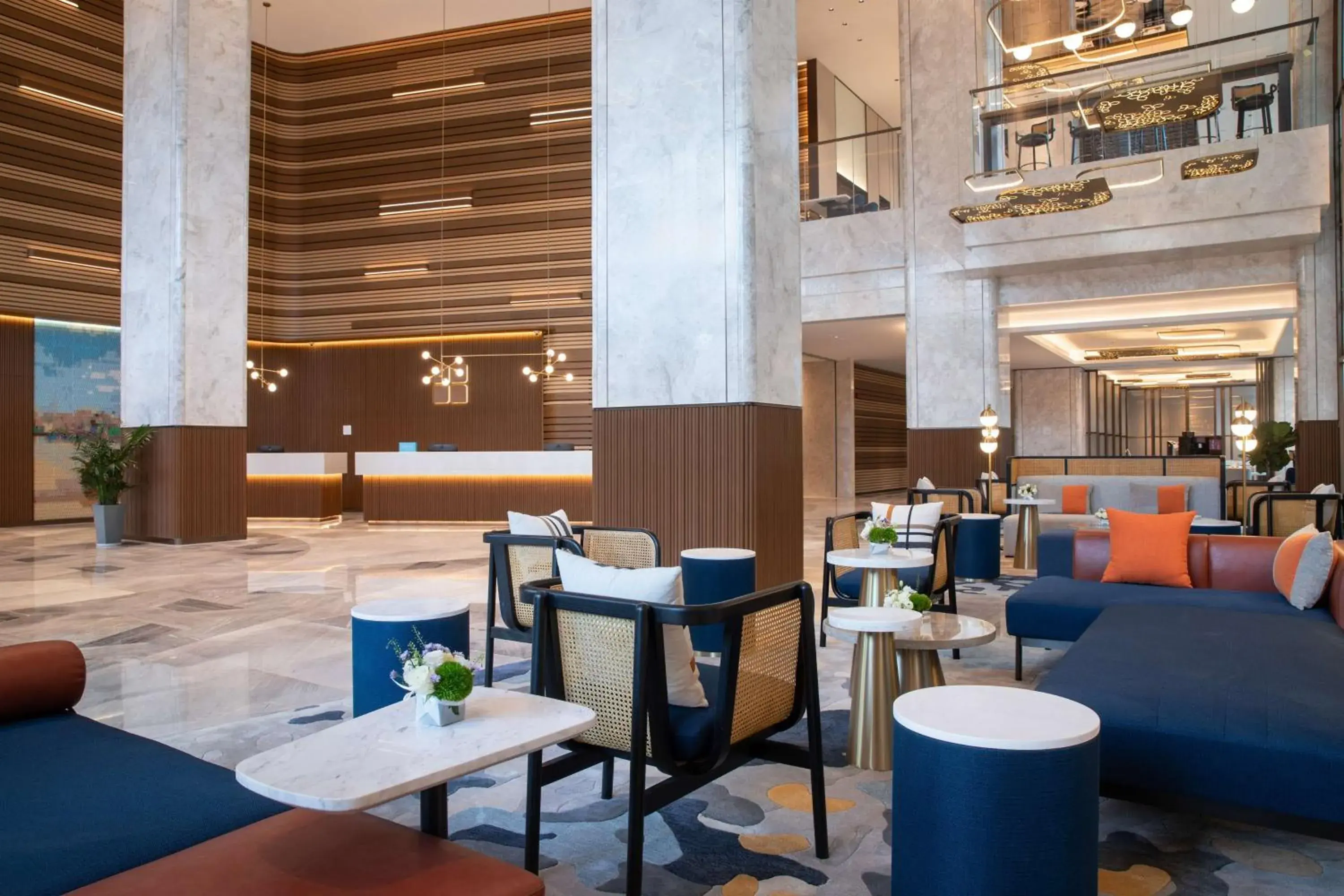 Lobby or reception in Hilton Garden Inn Beihai Jiafu Lobby or reception in Hilton Garden Inn Beihai Jiafu