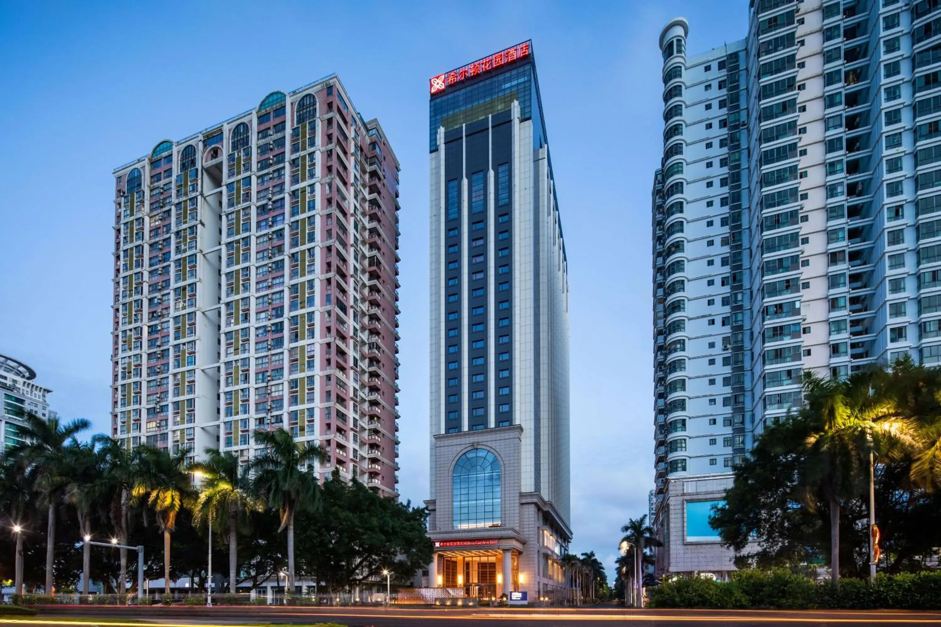 Property building in Hilton Garden Inn Beihai Jiafu Property building in Hilton Garden Inn Beihai Jiafu