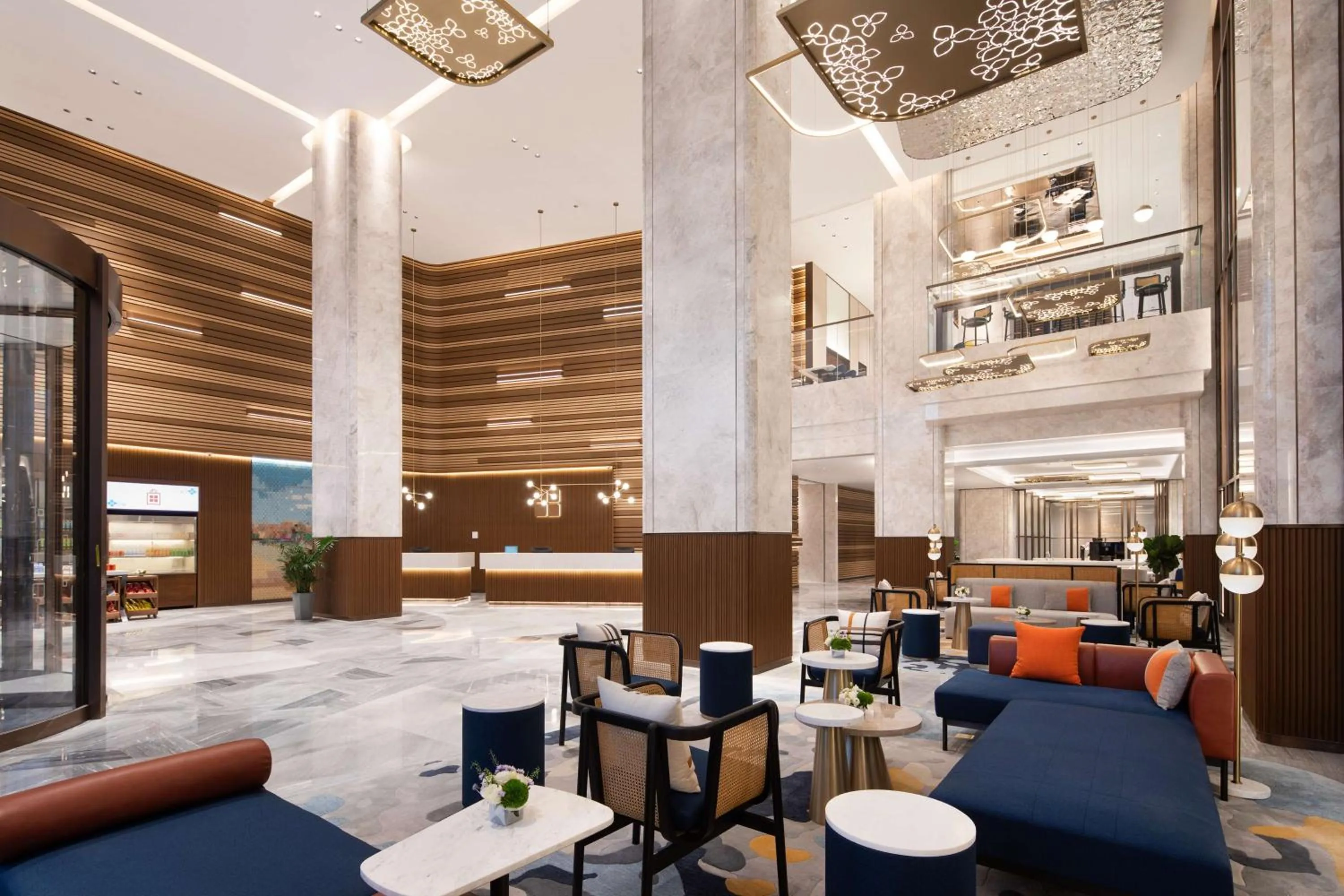 Lobby or reception in Hilton Garden Inn Beihai Jiafu