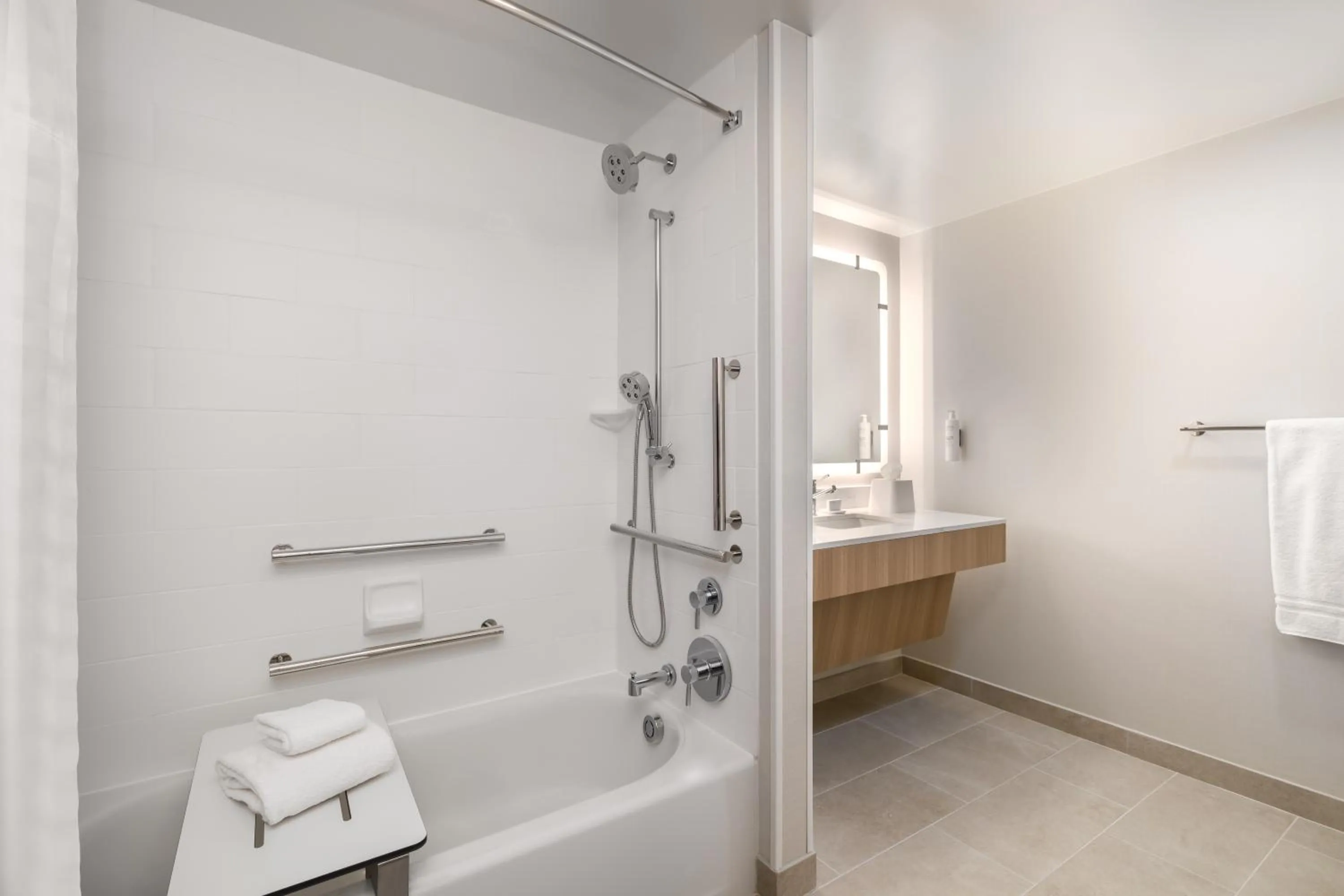 Bathroom in Homewood Suites By Hilton Thornton Denver