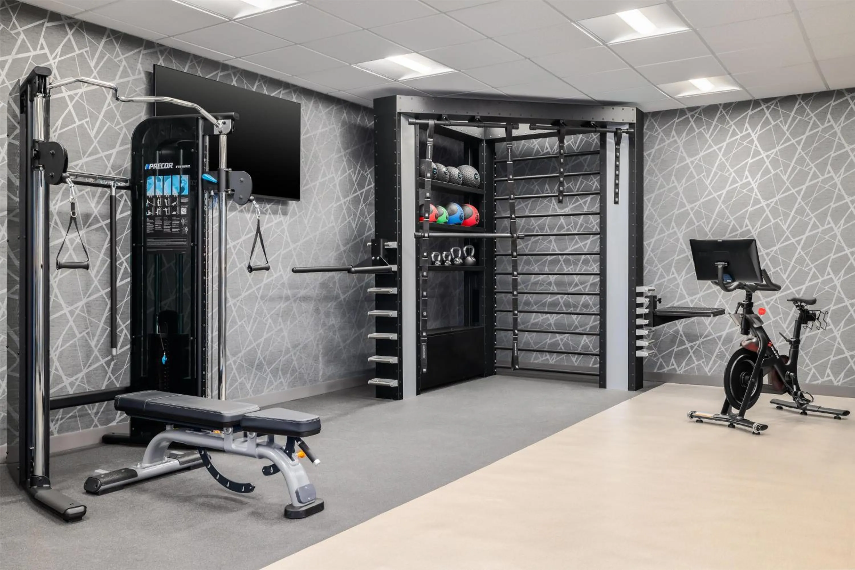 Fitness centre/facilities in Homewood Suites By Hilton Thornton Denver